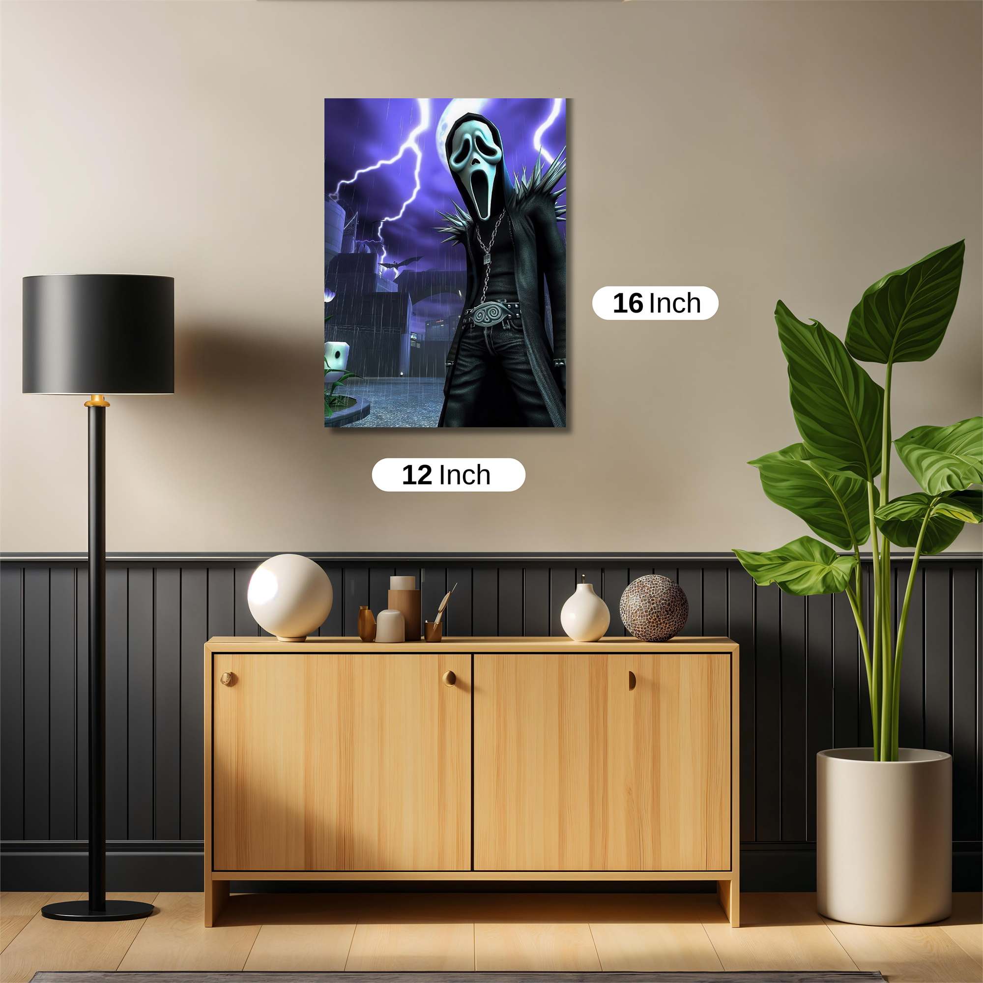 Ghostface Menace Safe Wall Magnetic / M
