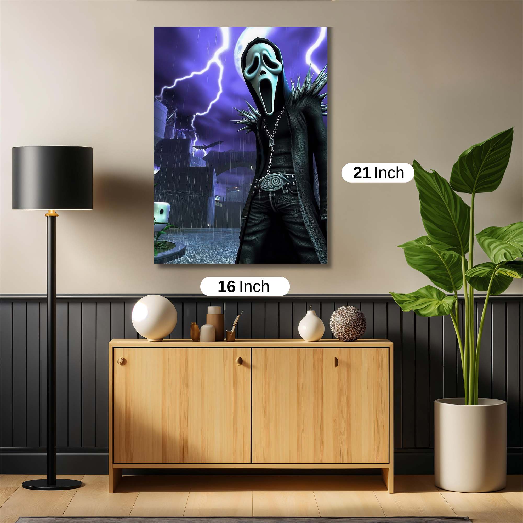 Ghostface Menace Safe Wall Magnetic / M