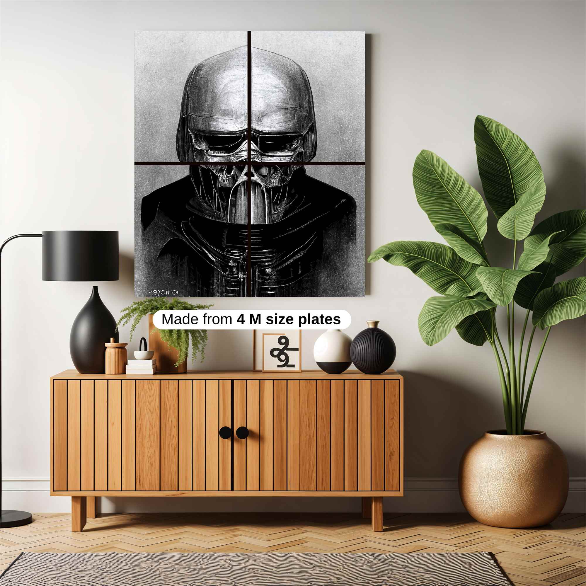 Darth Sombre Safe Wall Magnetic / M