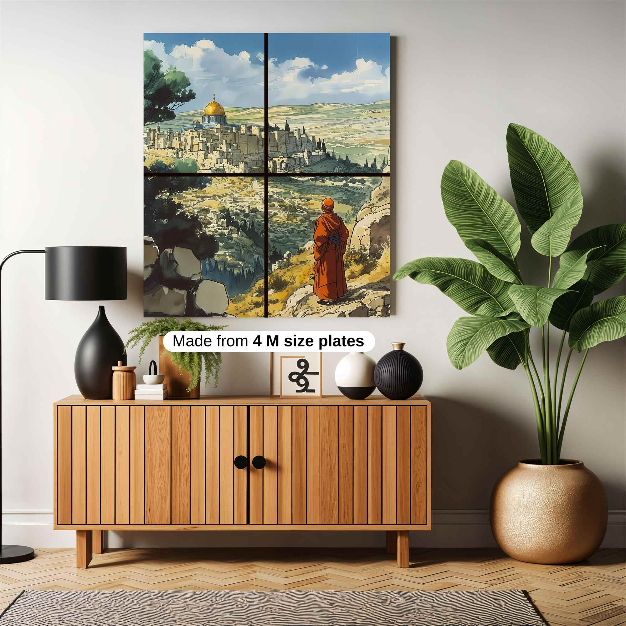 Jerusalem Serenity Safe Wall Magnetic / M