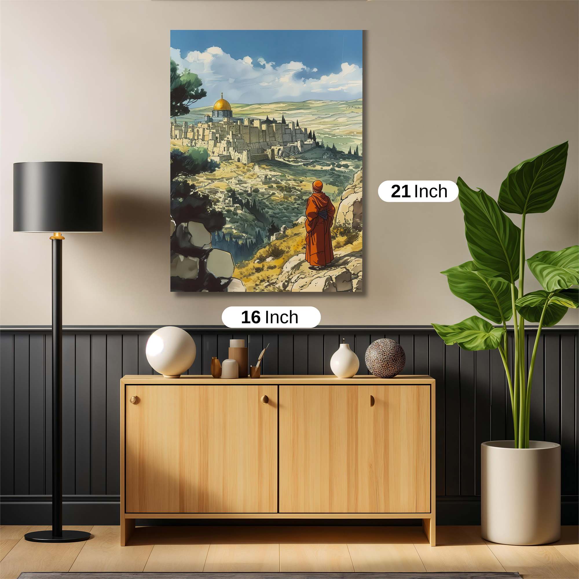 Jerusalem Serenity Safe Wall Magnetic / M
