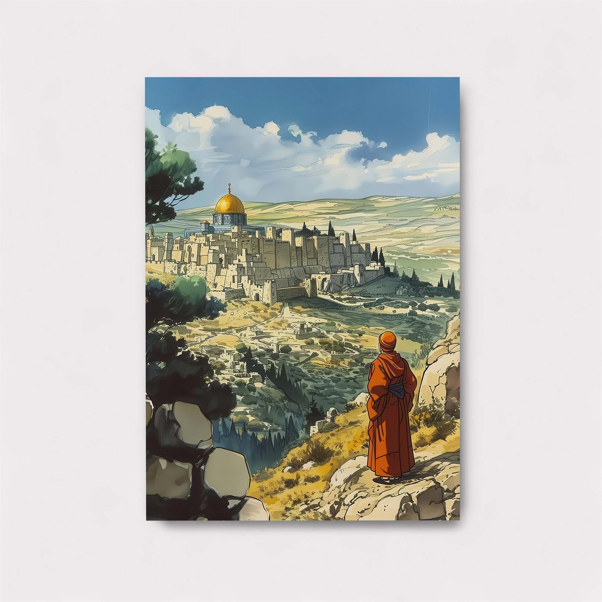 Jerusalem Serenity Safe Wall Magnetic / M