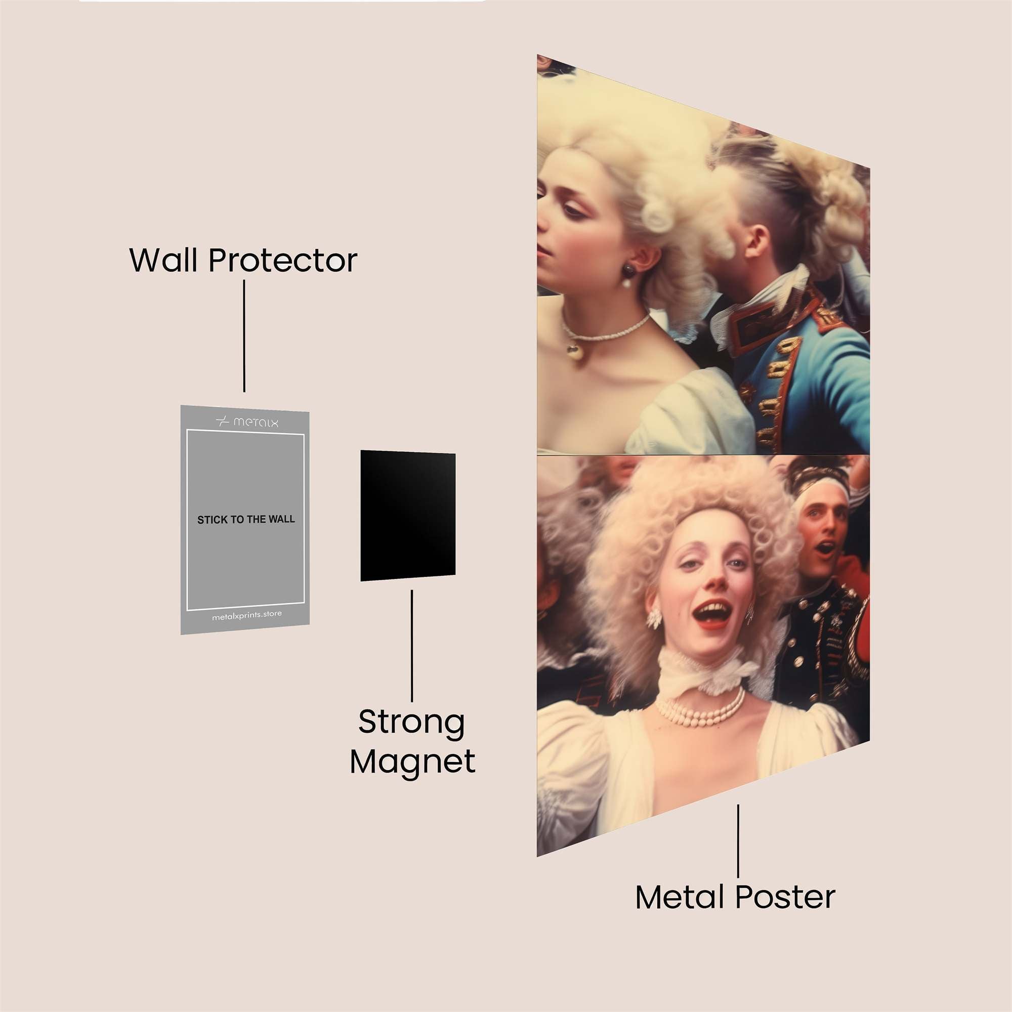 MarieAntoinette Extravaganza Safe Wall Magnetic / M