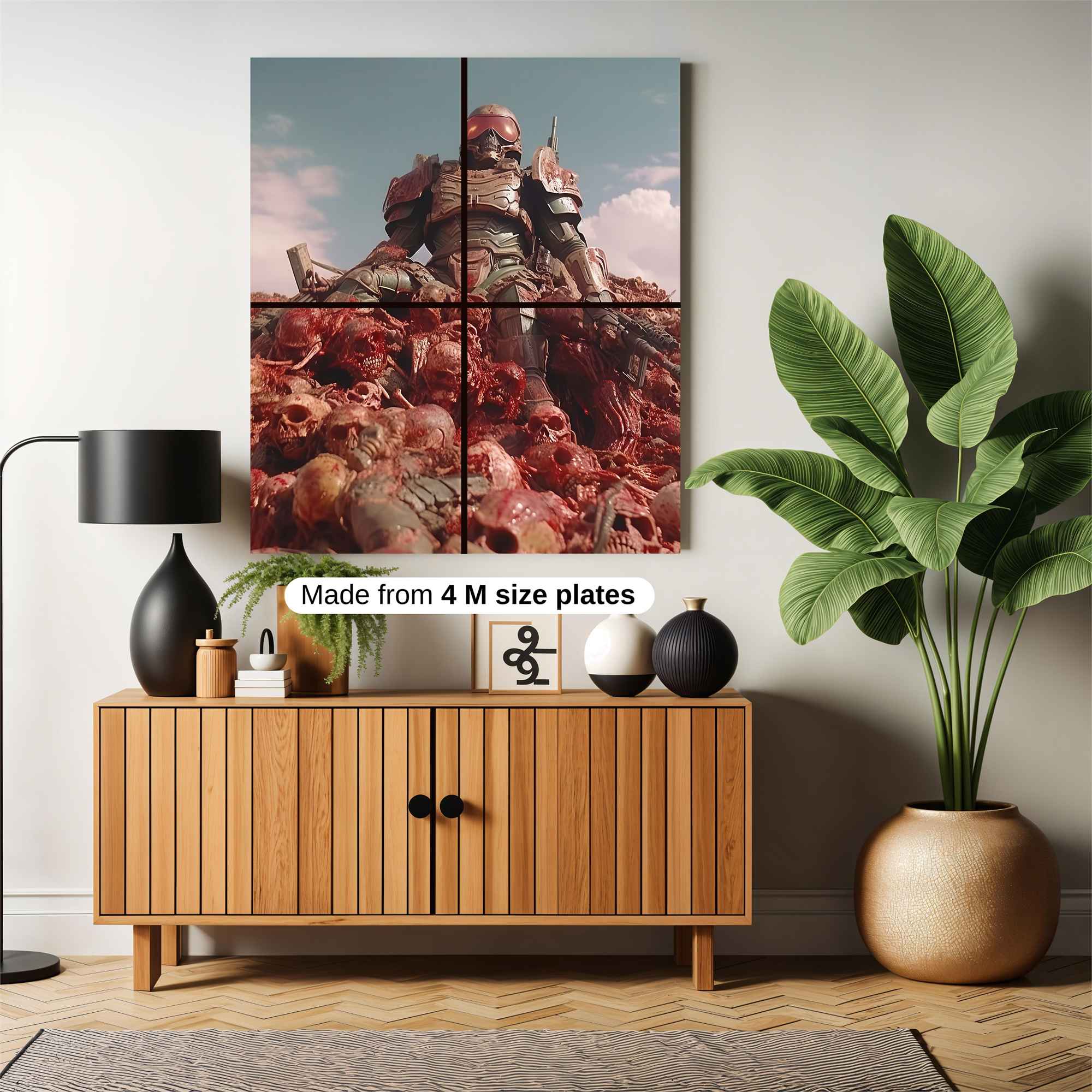 Doom Slayer Safe Wall Magnetic / M