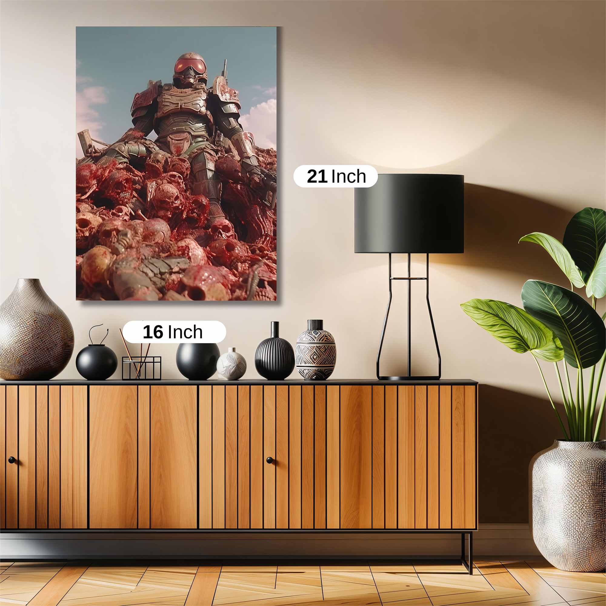 Doom Slayer Safe Wall Magnetic / M