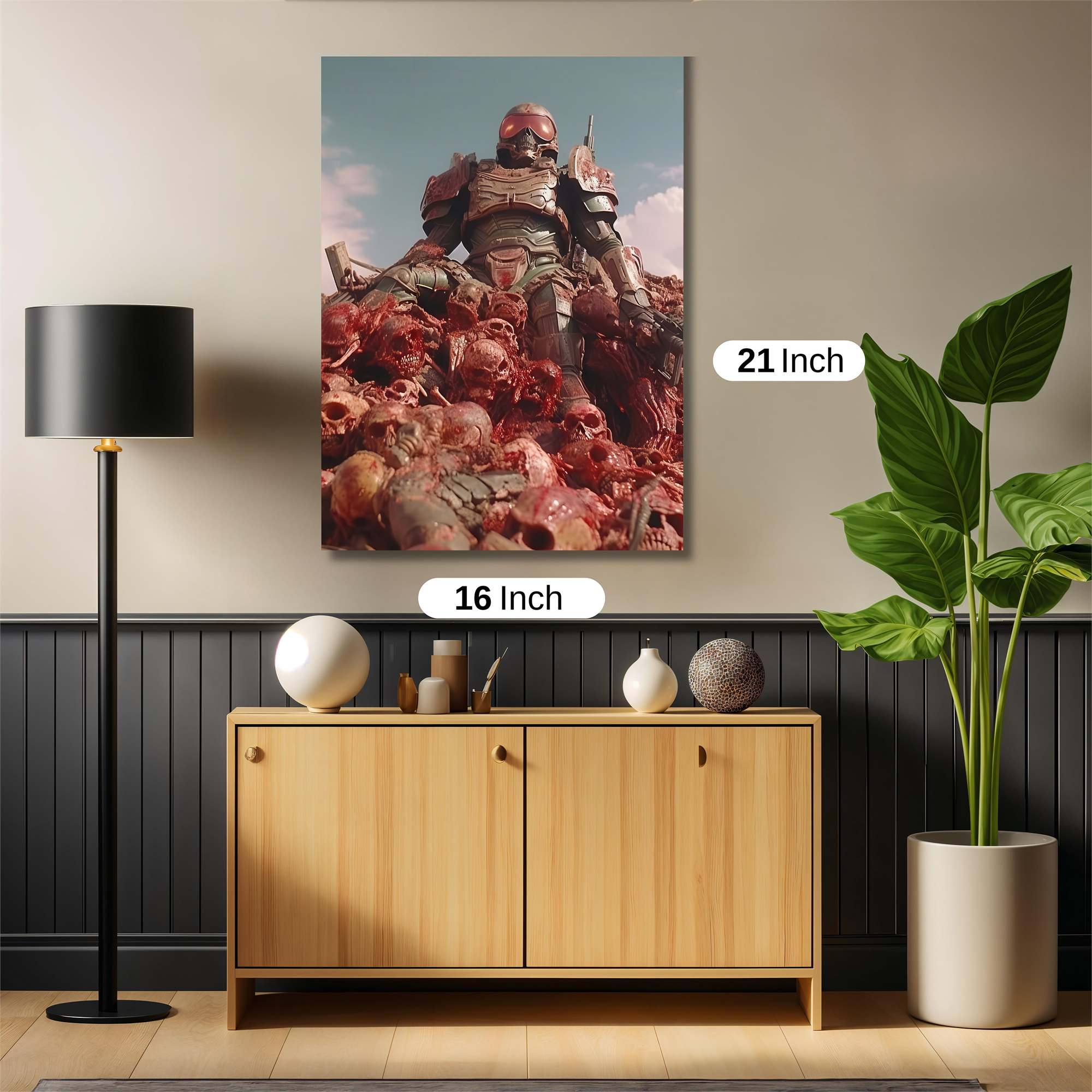Doom Slayer Safe Wall Magnetic / M