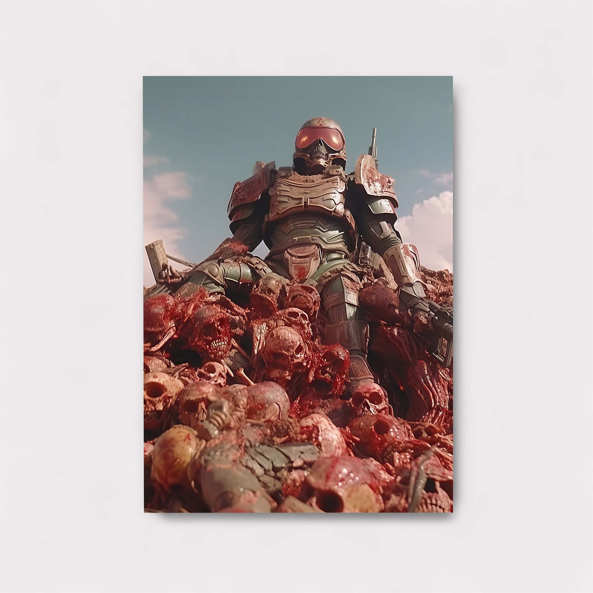 Doom Slayer Safe Wall Magnetic / M