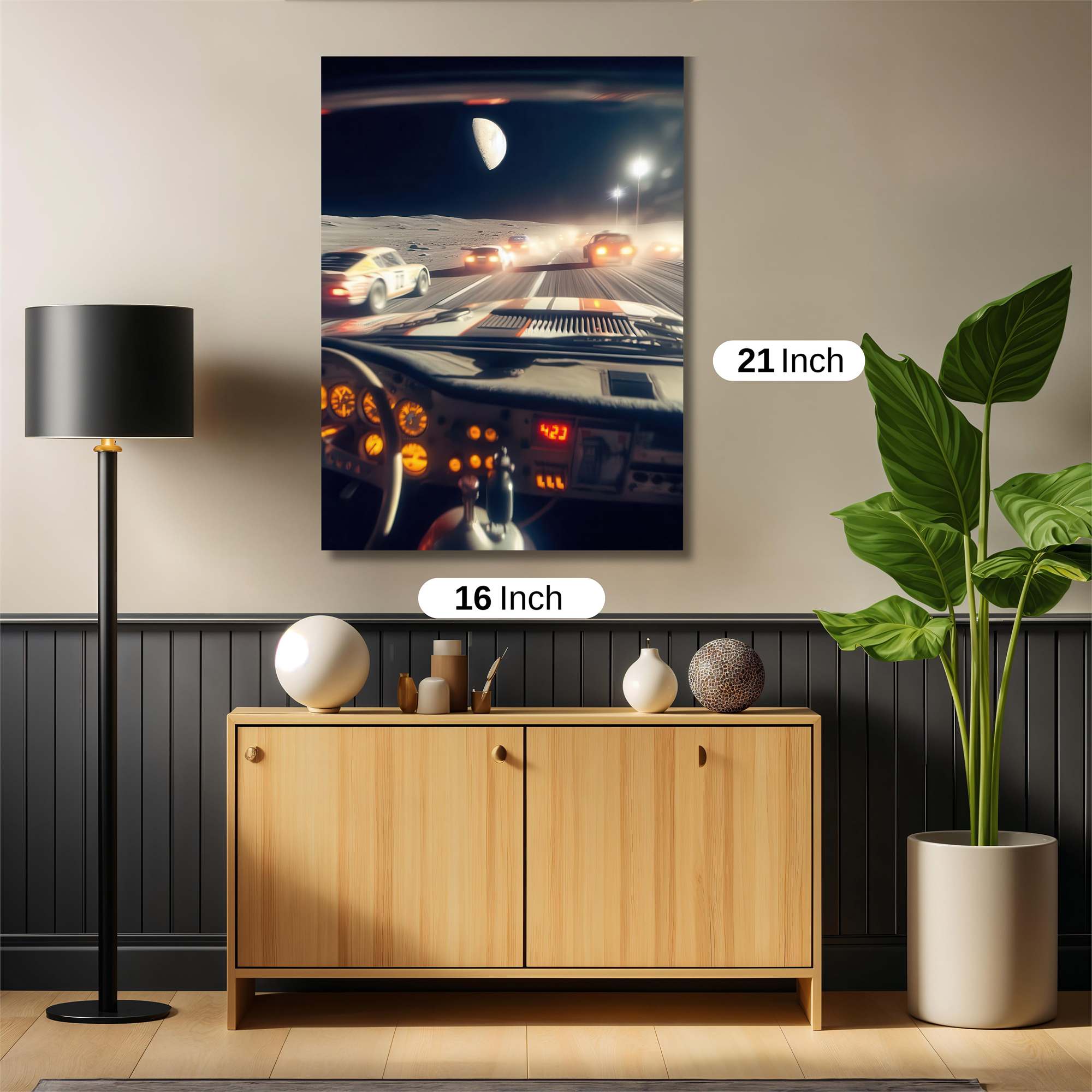 LunarChase Safe Wall Magnetic / M