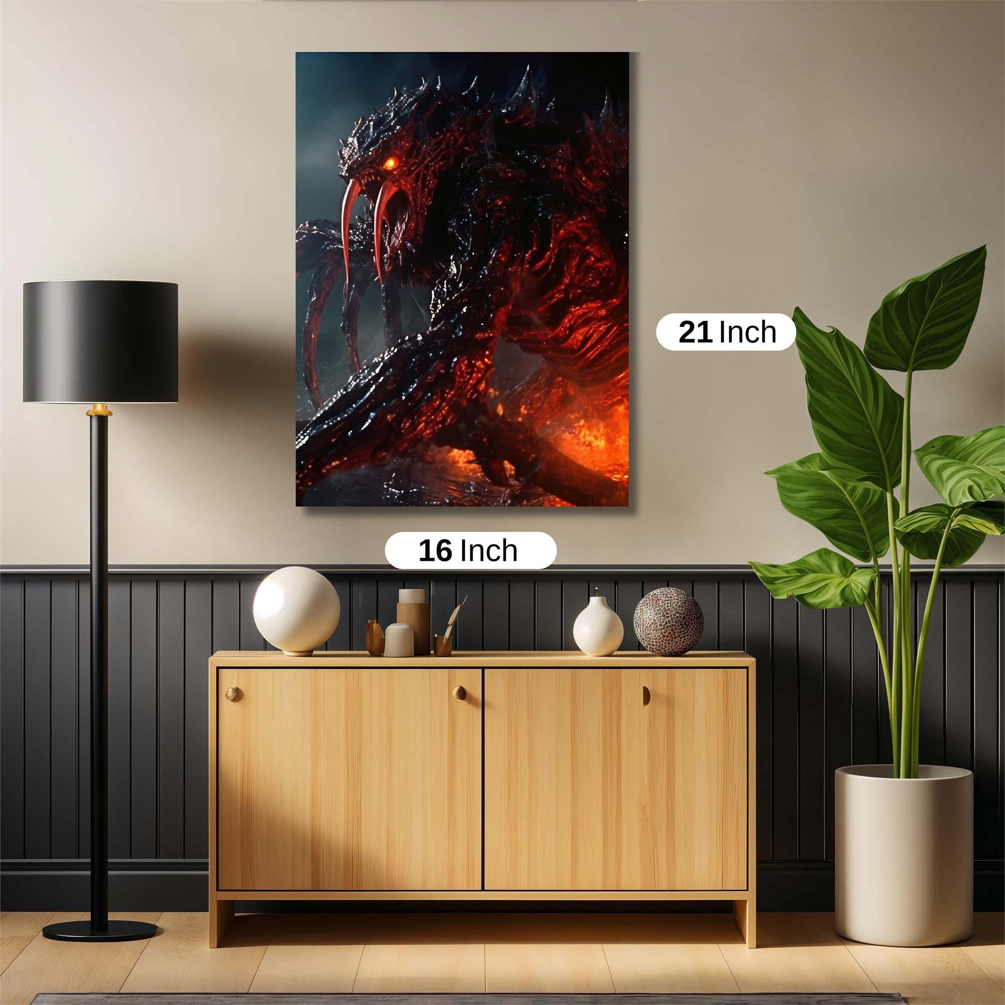 Mothra Rage Safe Wall Magnetic / M