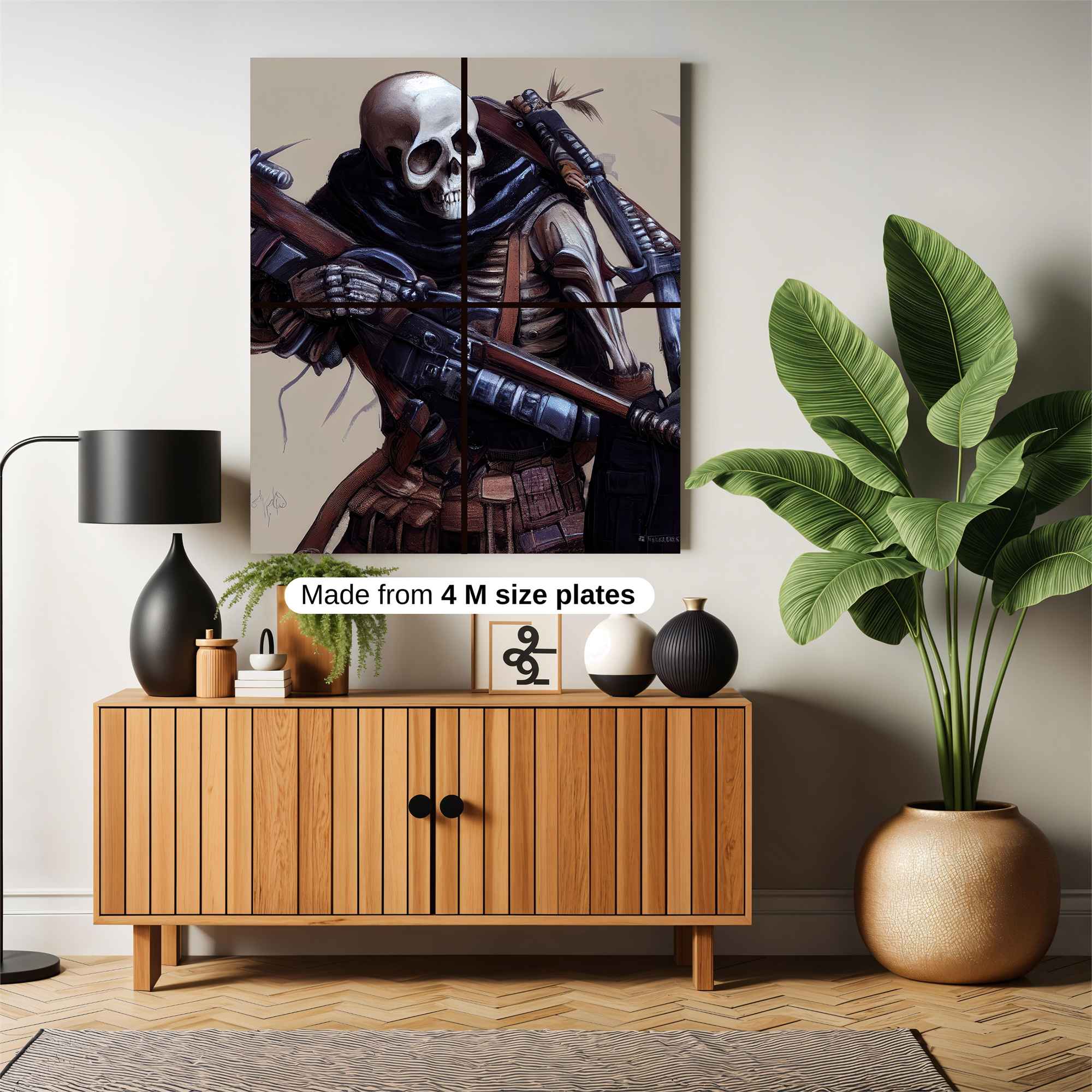 Skeleton Maverick Safe Wall Magnetic / M