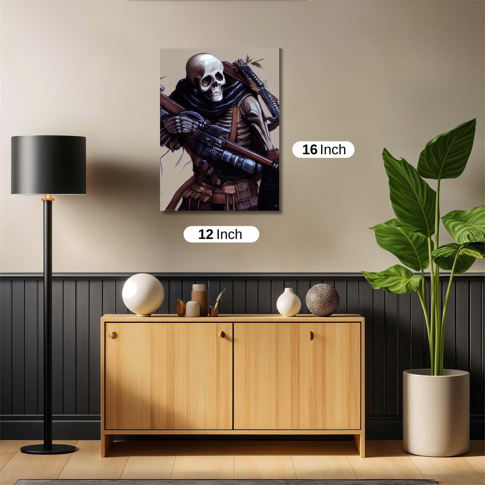 Skeleton Maverick Safe Wall Magnetic / M