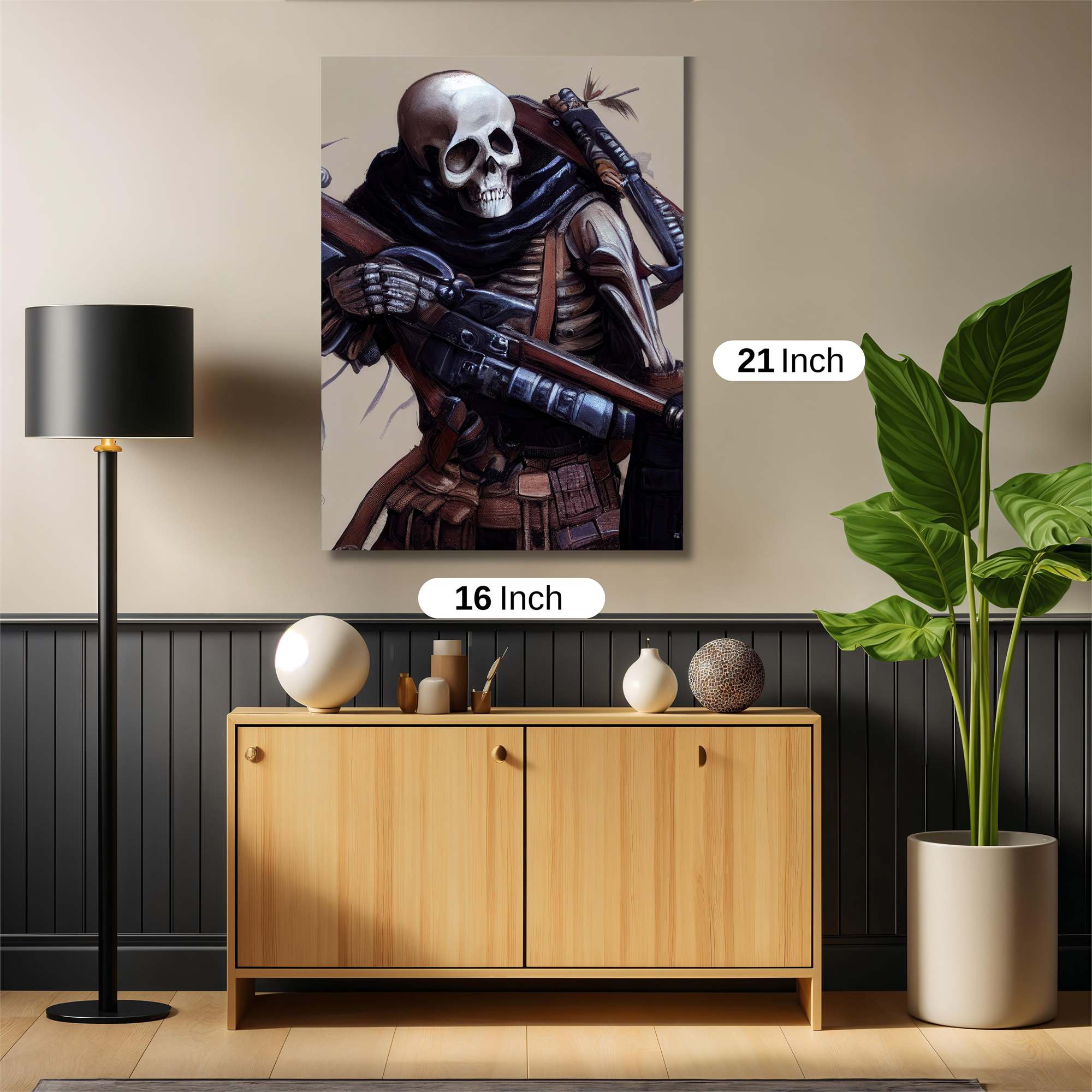 Skeleton Maverick Safe Wall Magnetic / M