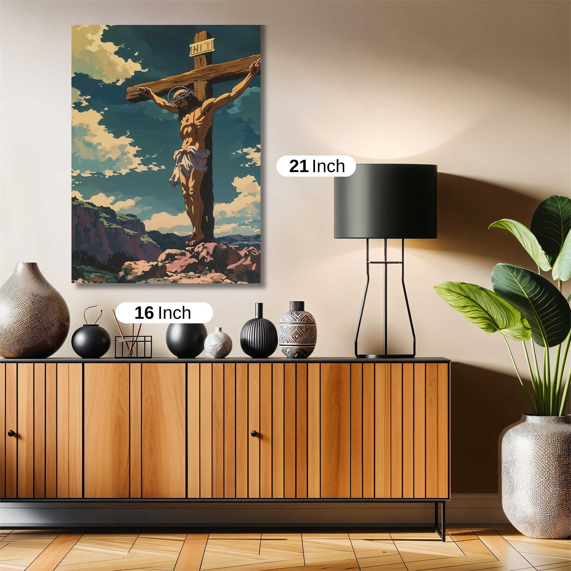 Christ Serene Safe Wall Magnetic / M