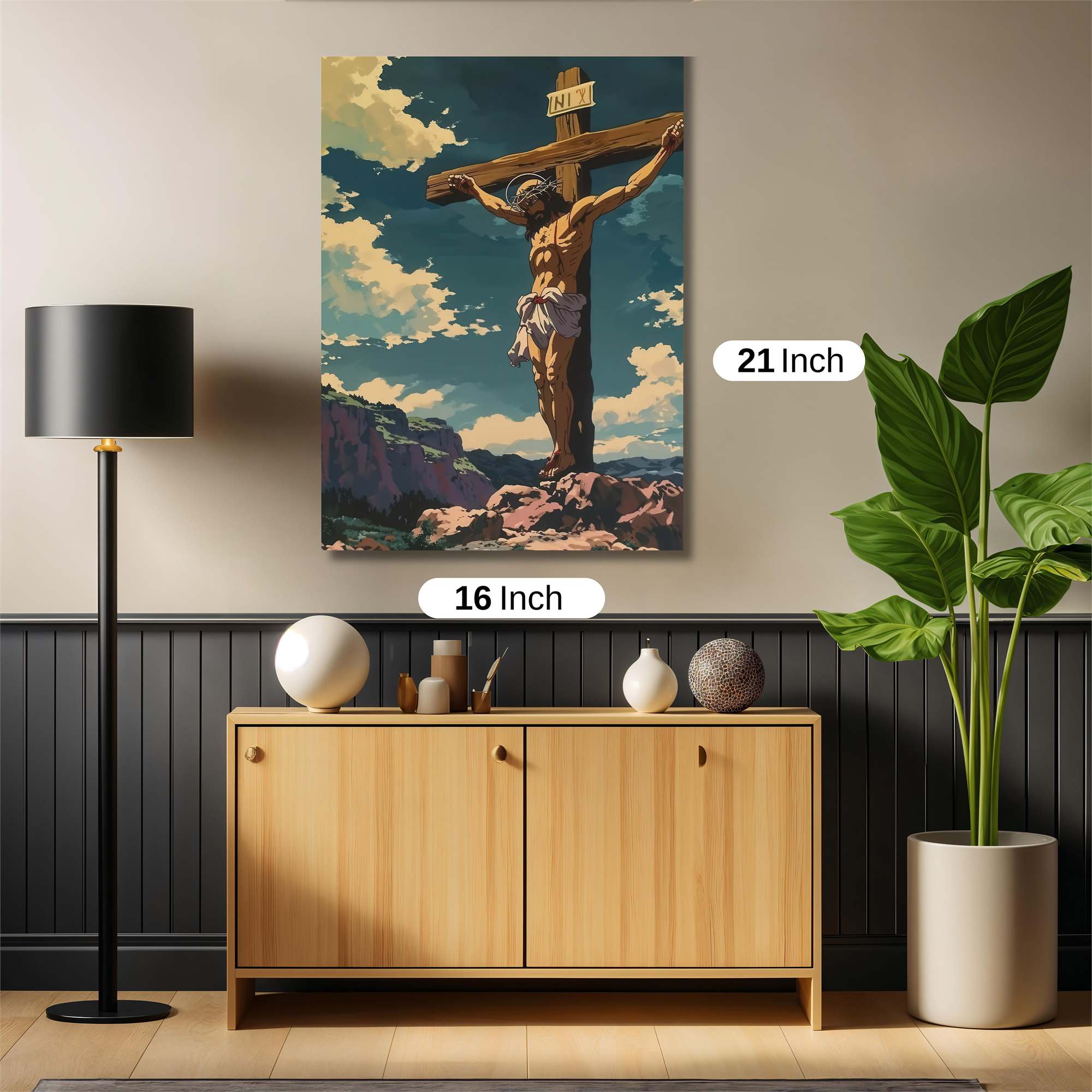 Christ Serene Safe Wall Magnetic / M