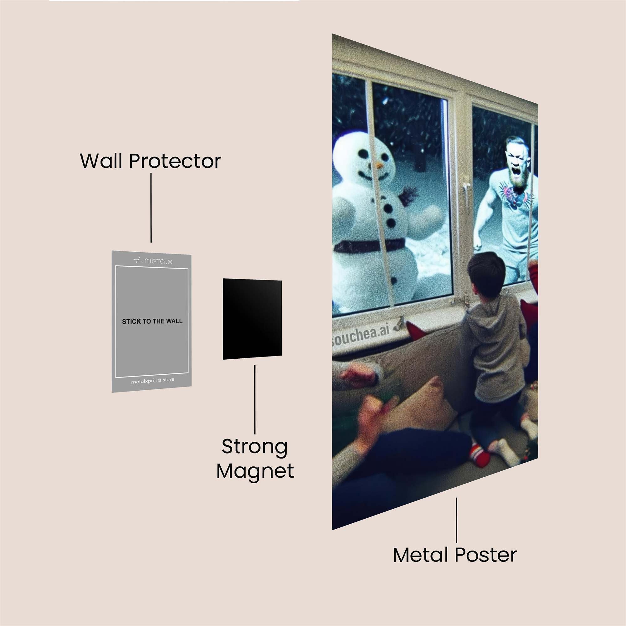 McGregor Menace Safe Wall Magnetic / M