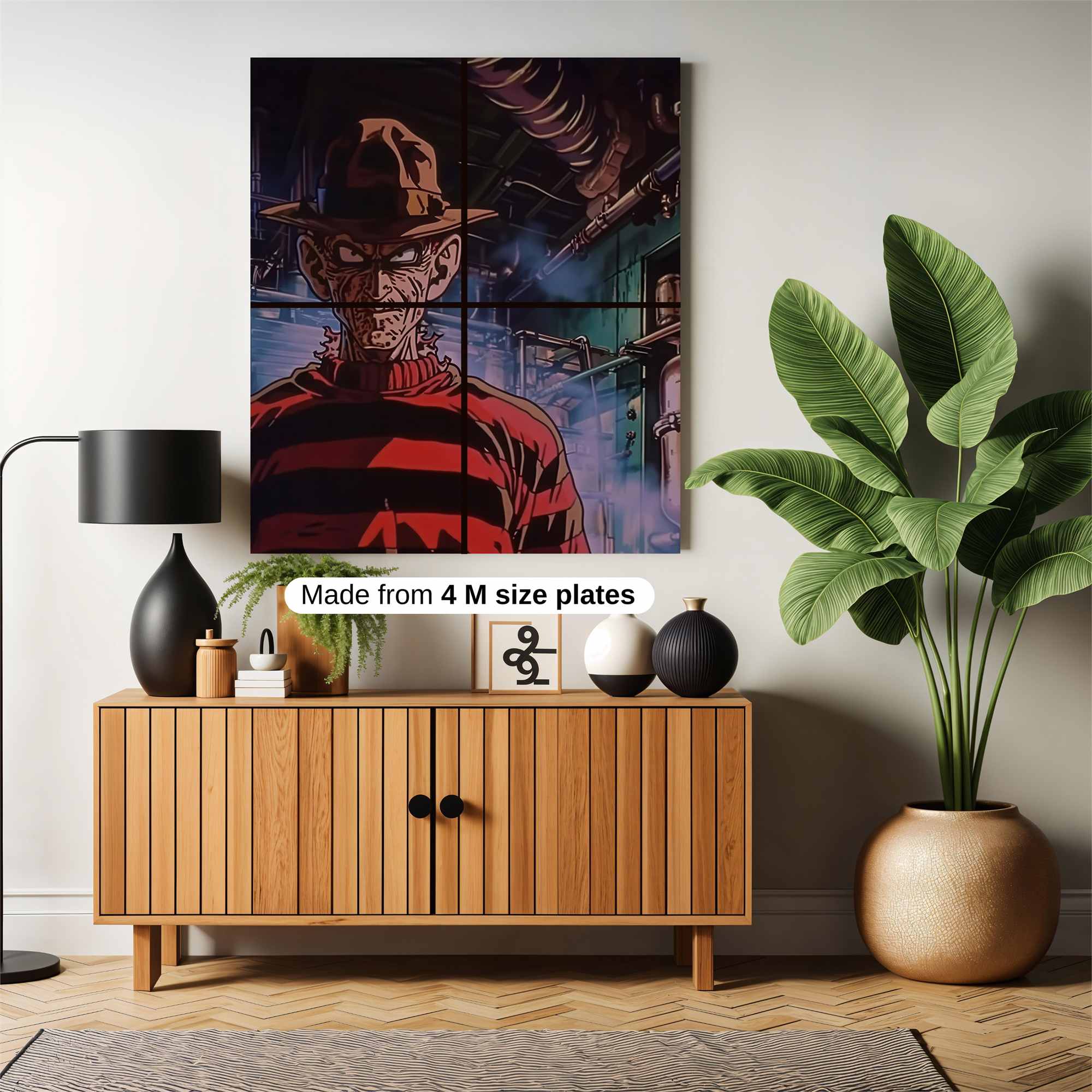 Freddy Fright Safe Wall Magnetic / M