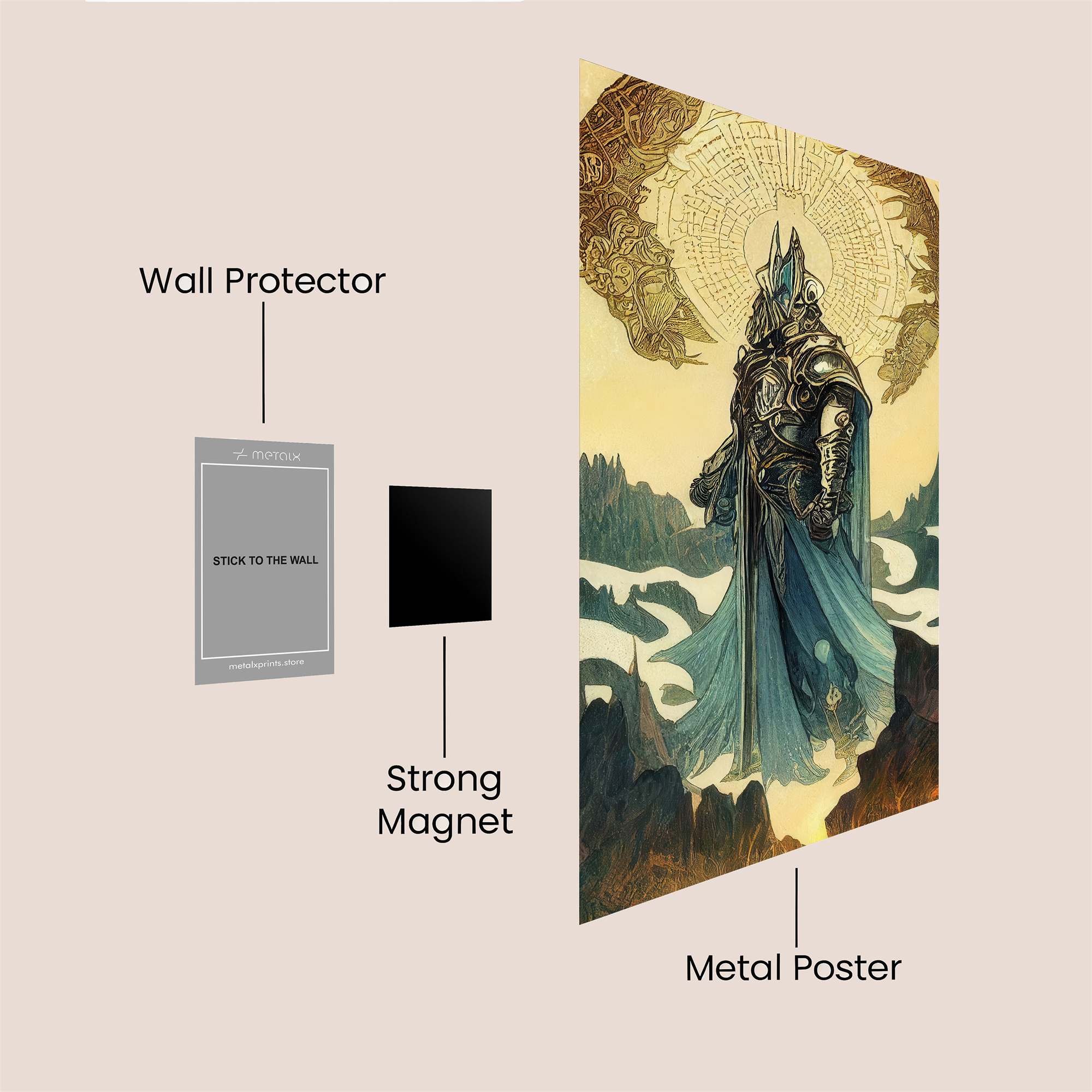 Knight Radiant Safe Wall Magnetic / M