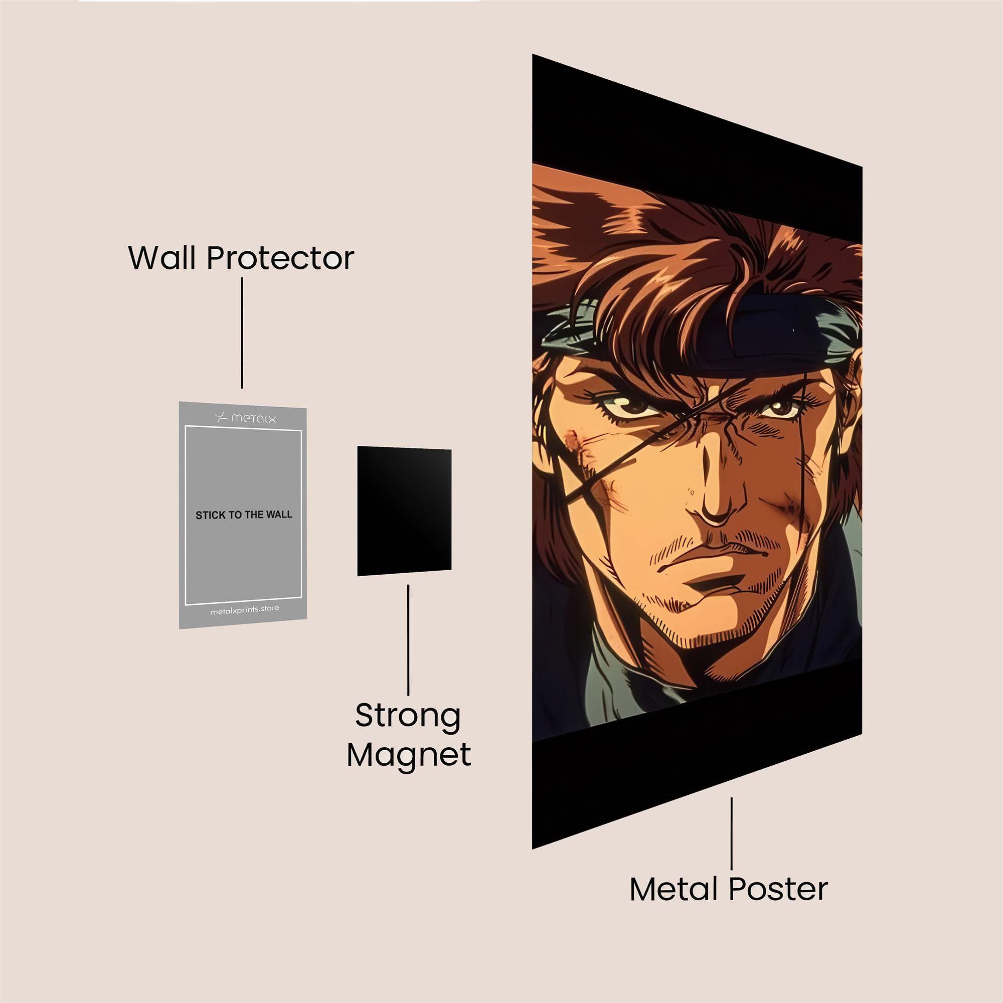 Snake Intense Safe Wall Magnetic / M