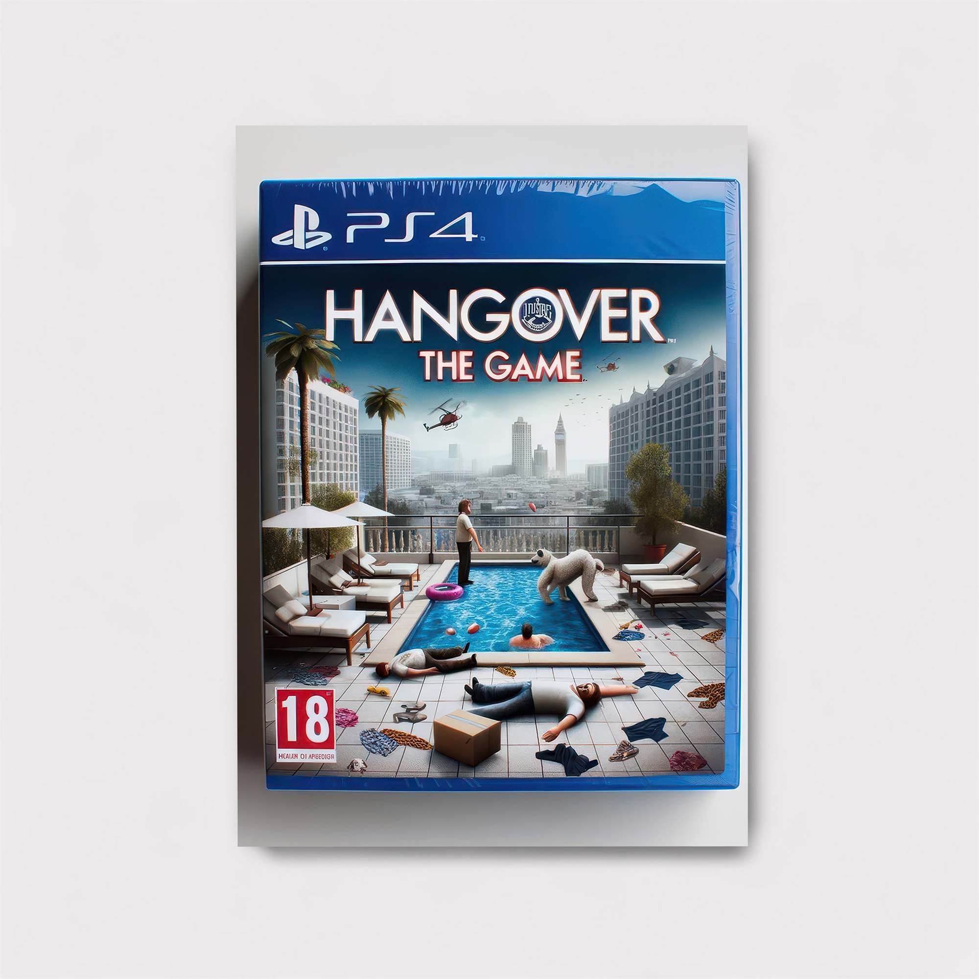 Hangover Hysteria Safe Wall Magnetic / M