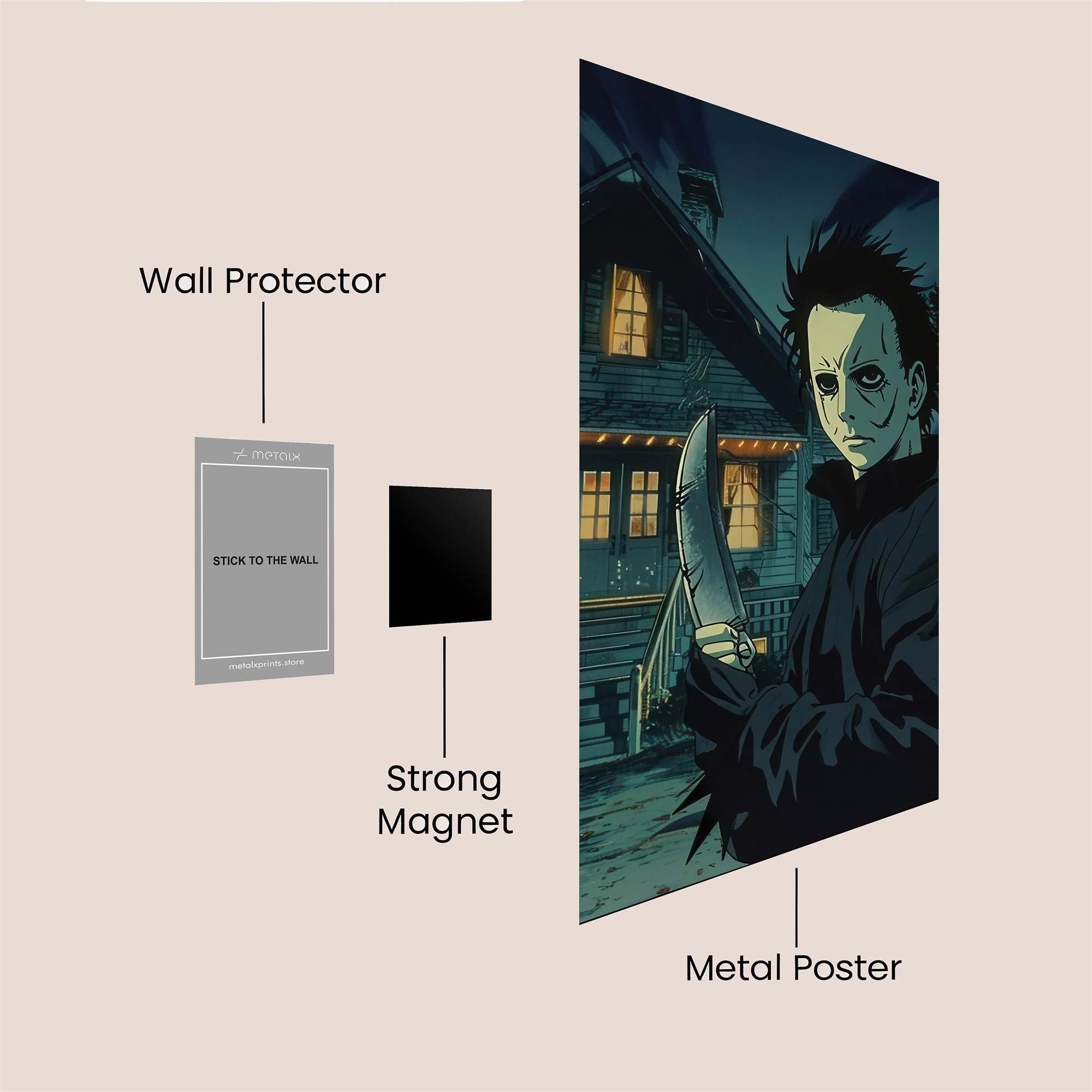 Myers Menace Safe Wall Magnetic / M