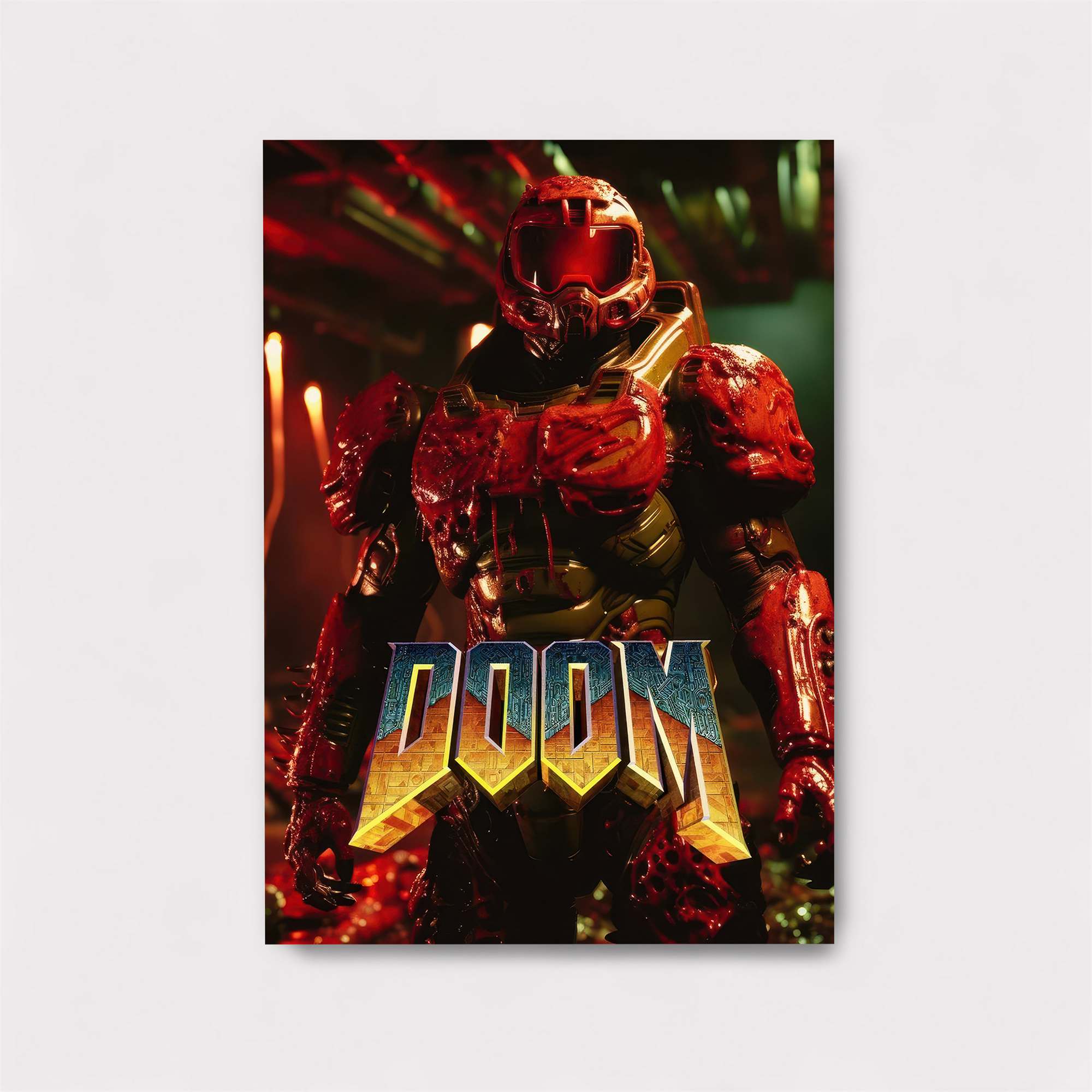 Doom Slayer Safe Wall Magnetic / M