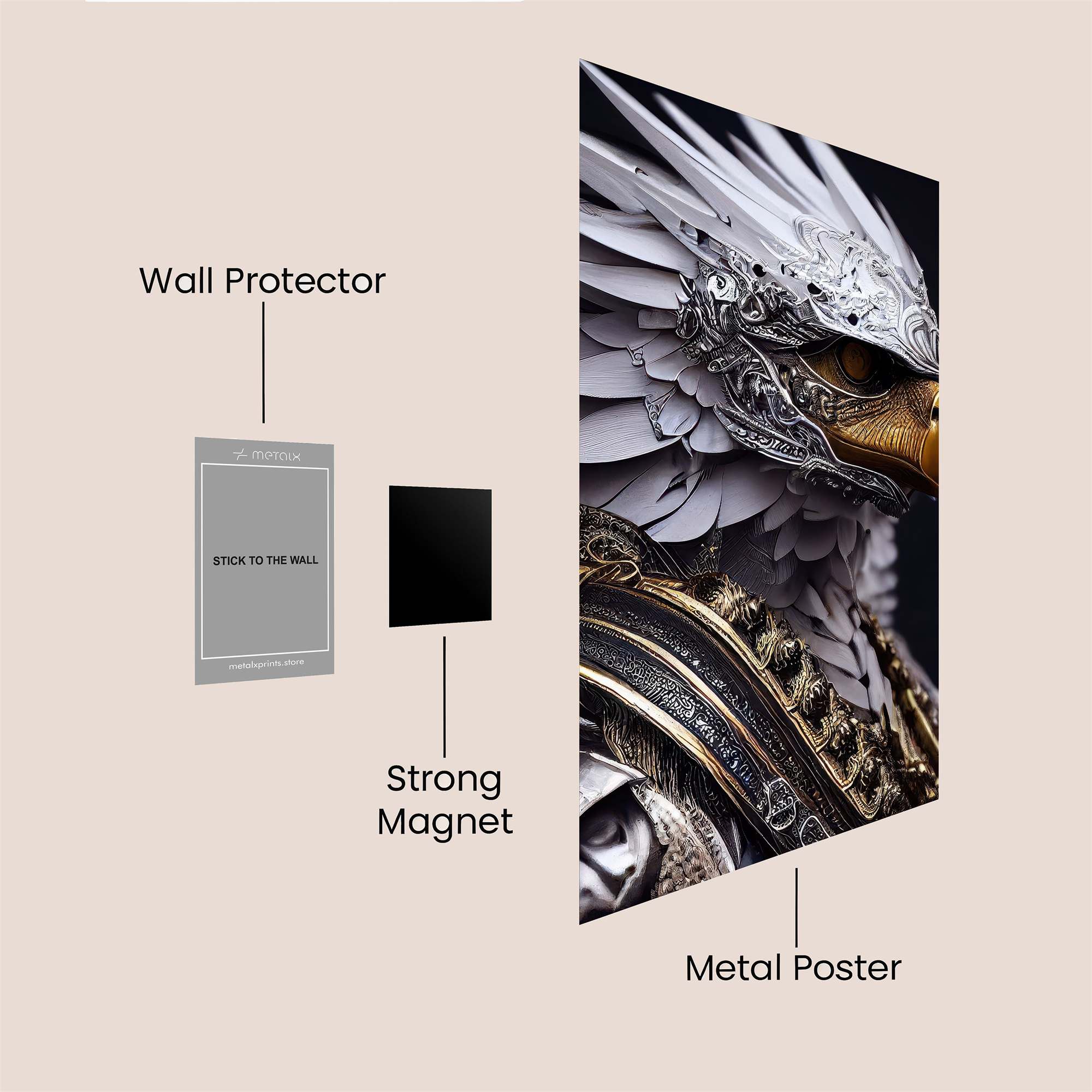 Eagle Regal Safe Wall Magnetic / M