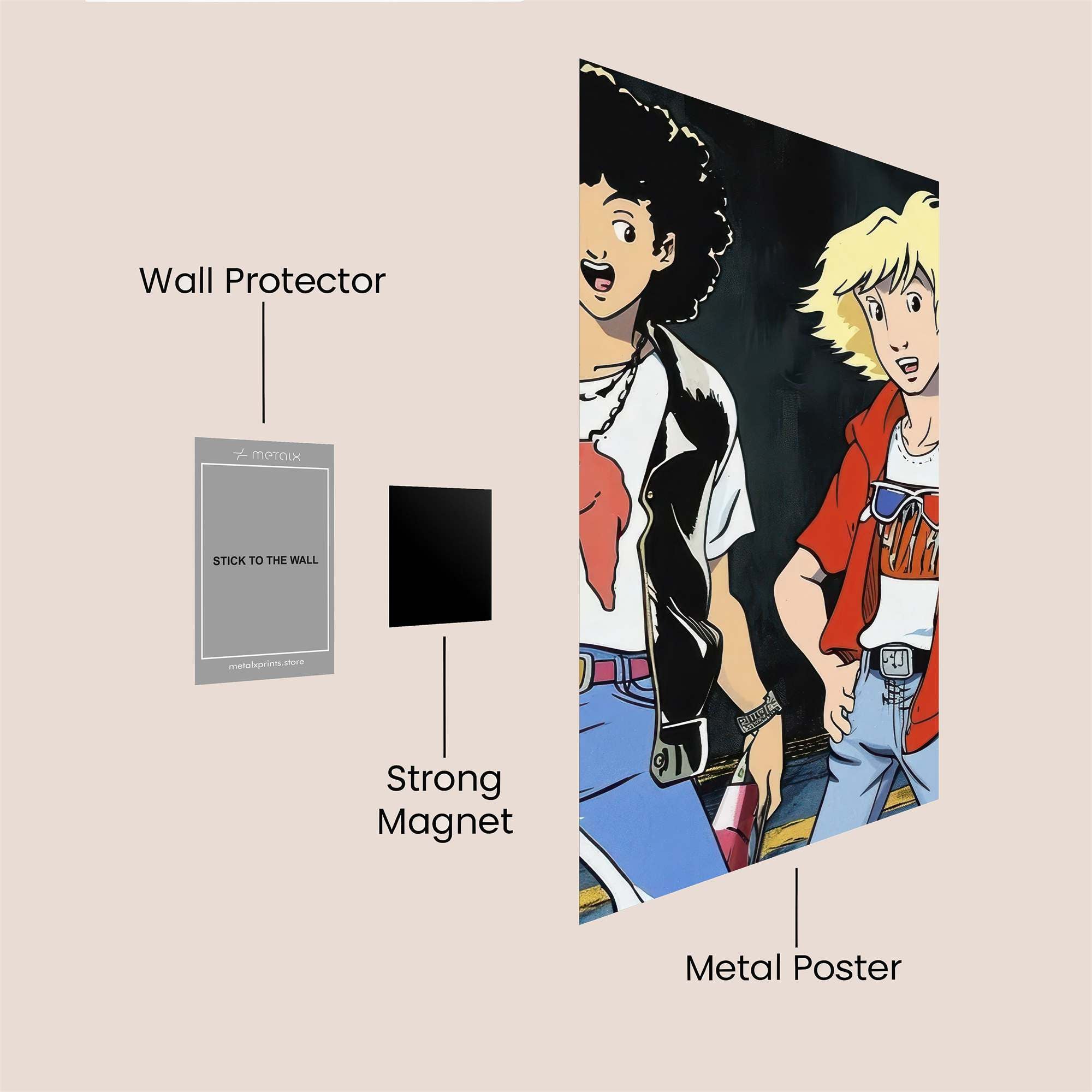 Joe Exuberant Safe Wall Magnetic / M