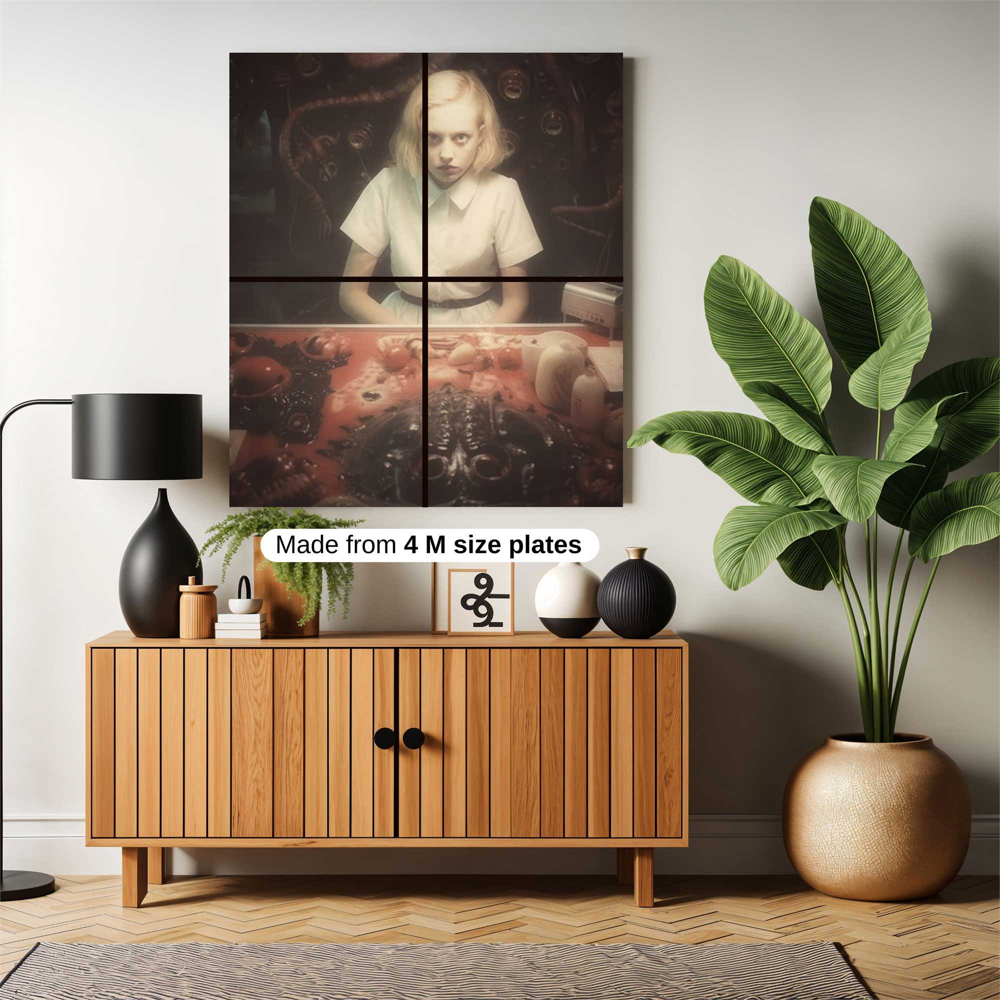 Eerie Experiment Safe Wall Magnetic / M