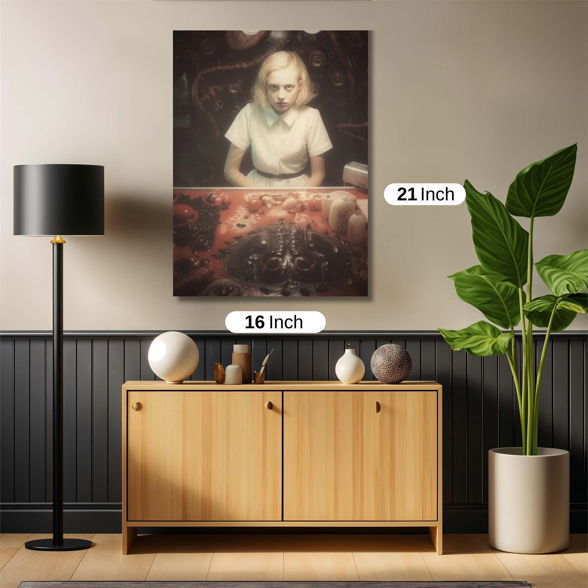 Eerie Experiment Safe Wall Magnetic / M