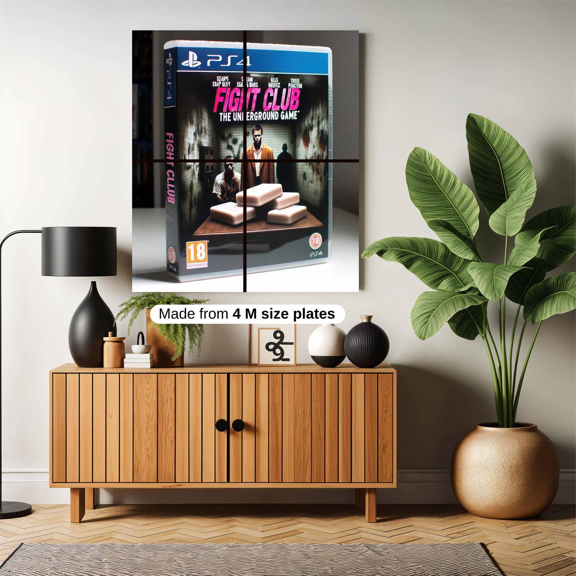 Fight Gloom Safe Wall Magnetic / M