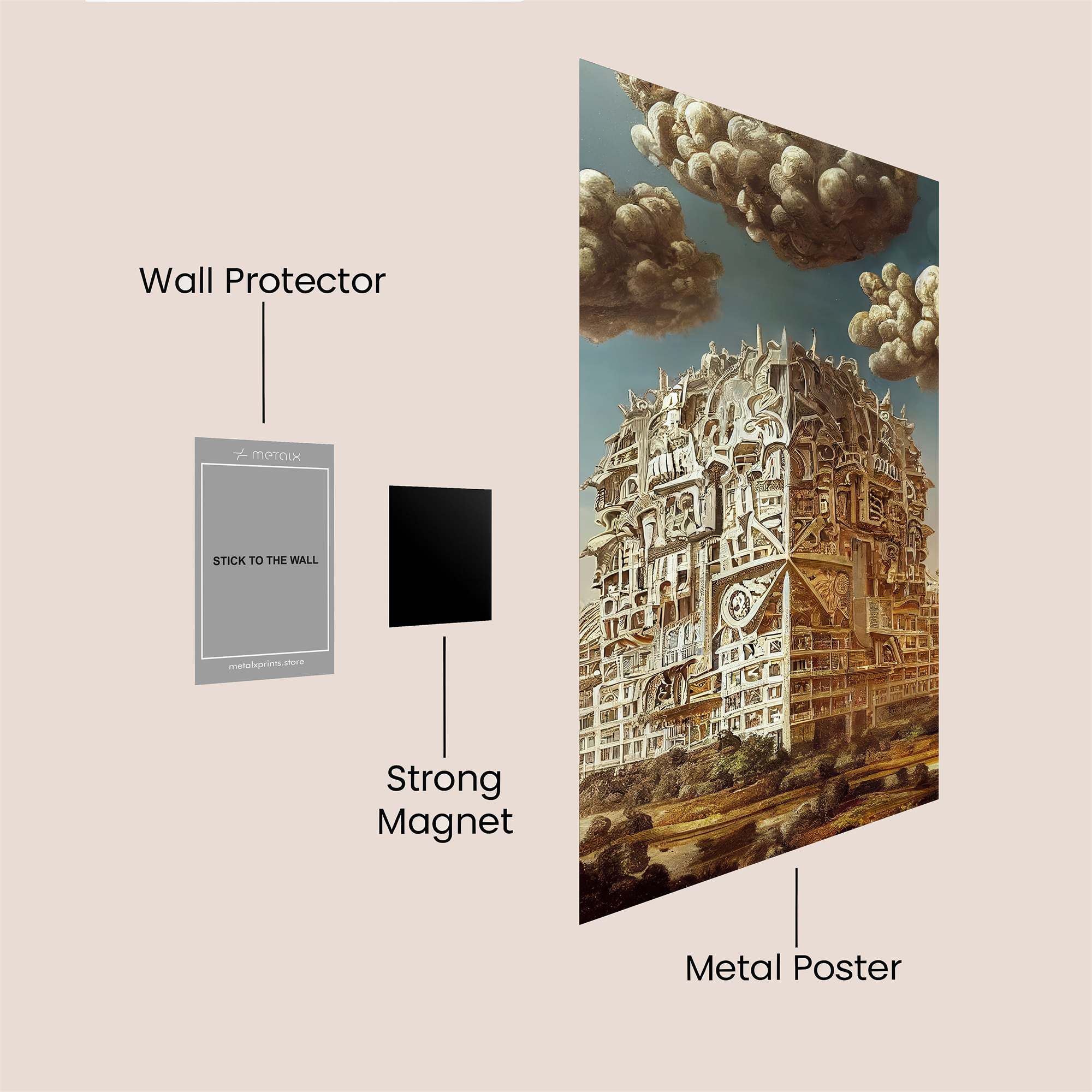 Babel Enigma Safe Wall Magnetic / M