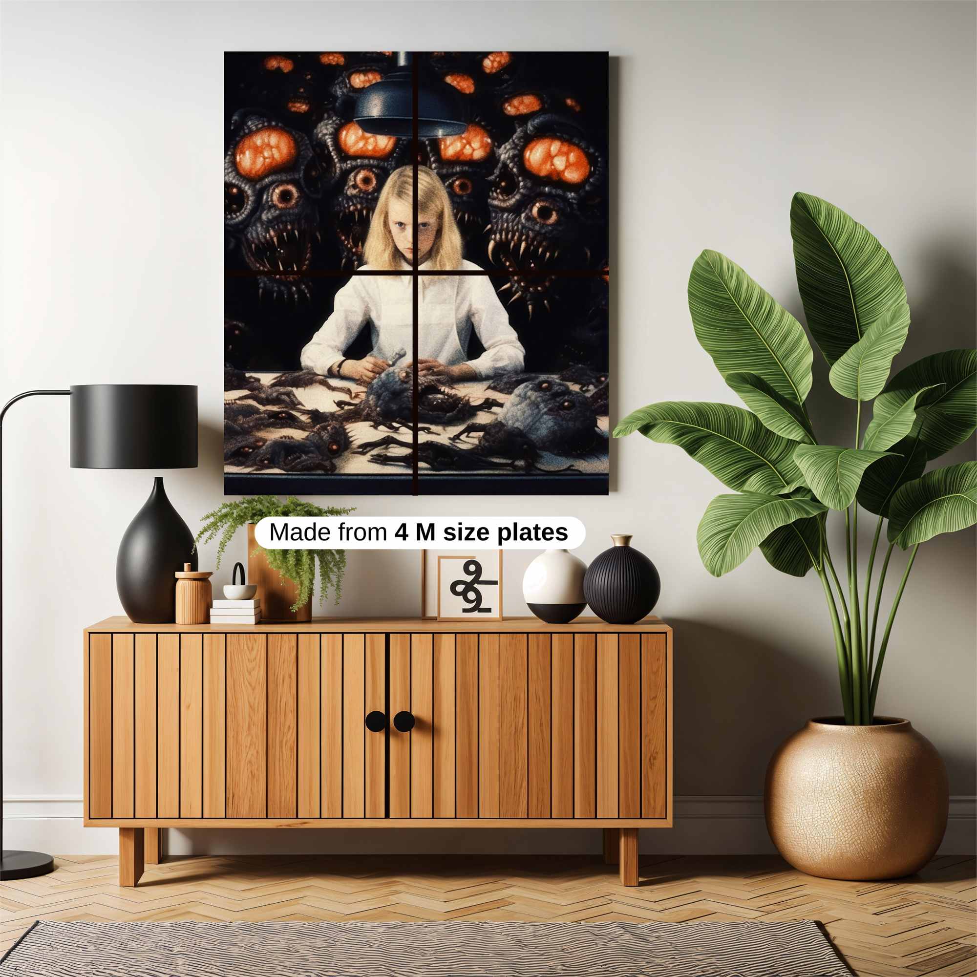 Alien Curiosity Safe Wall Magnetic / M