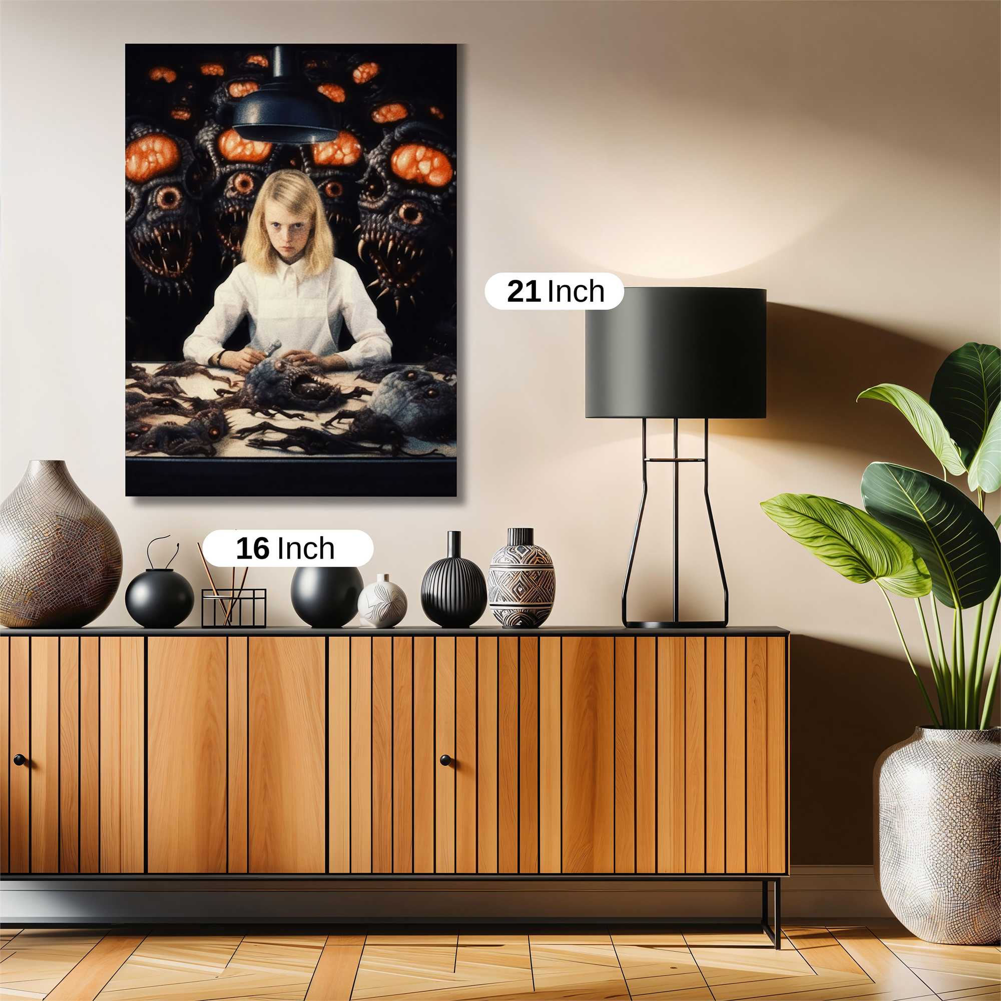 Alien Curiosity Safe Wall Magnetic / M