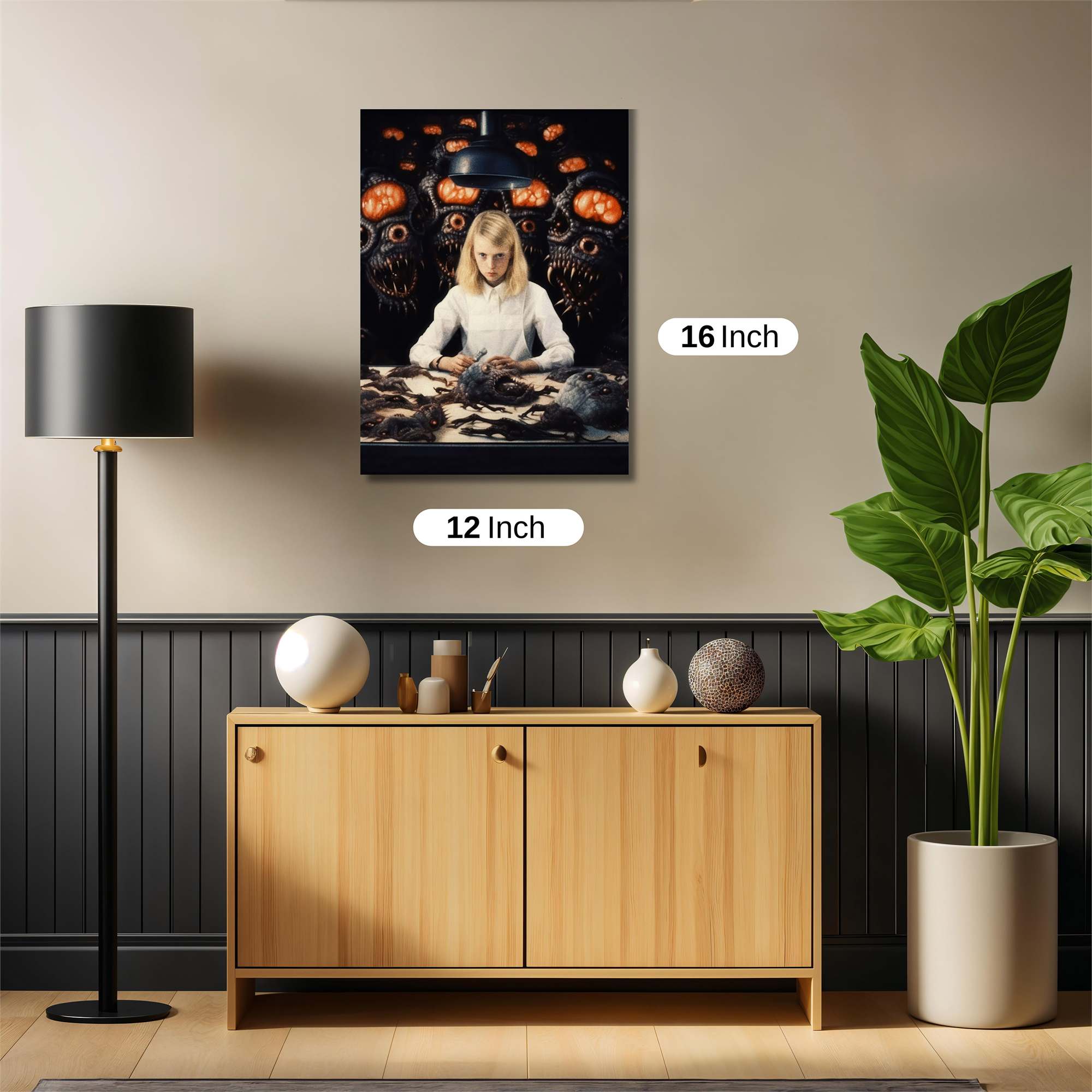 Alien Curiosity Safe Wall Magnetic / M
