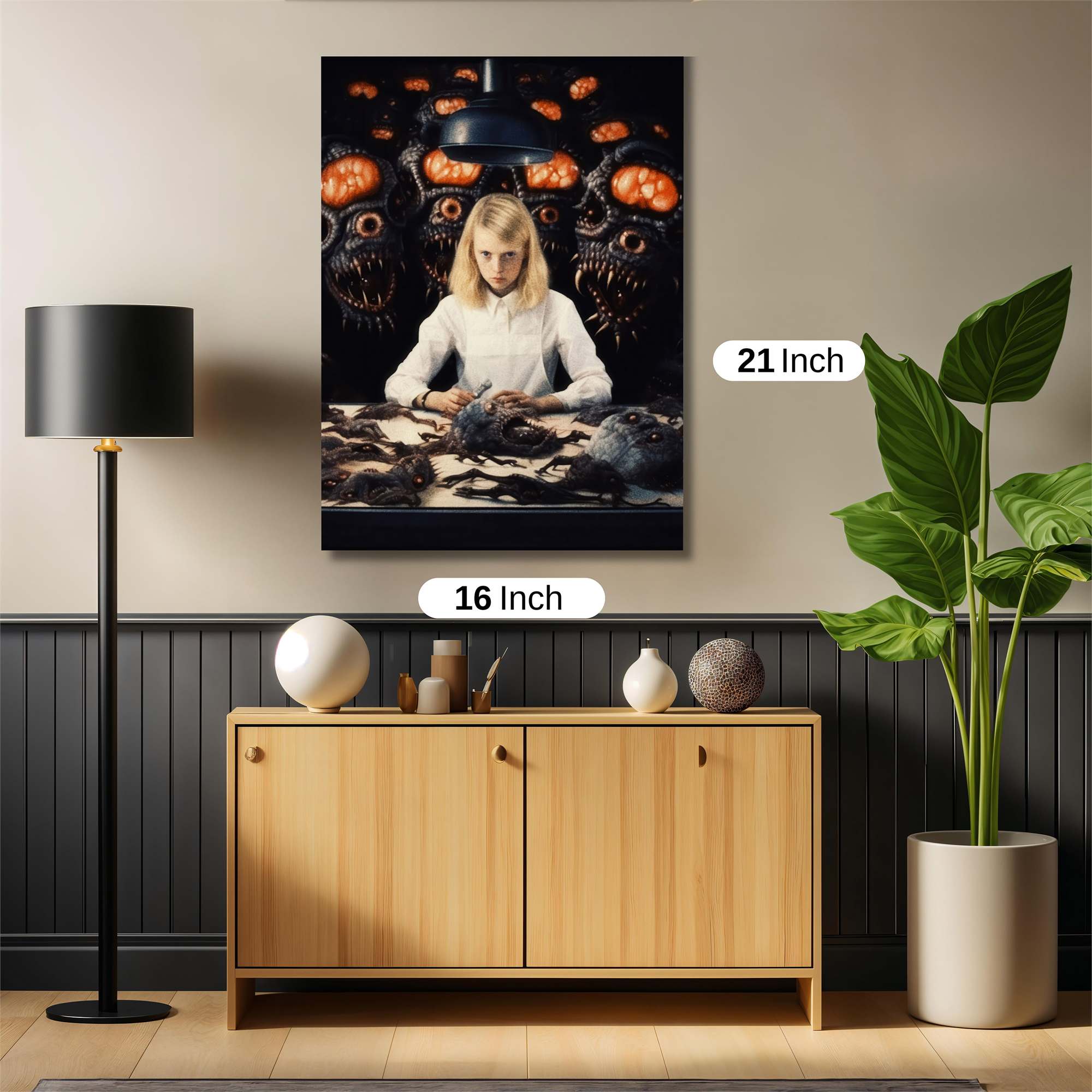 Alien Curiosity Safe Wall Magnetic / M
