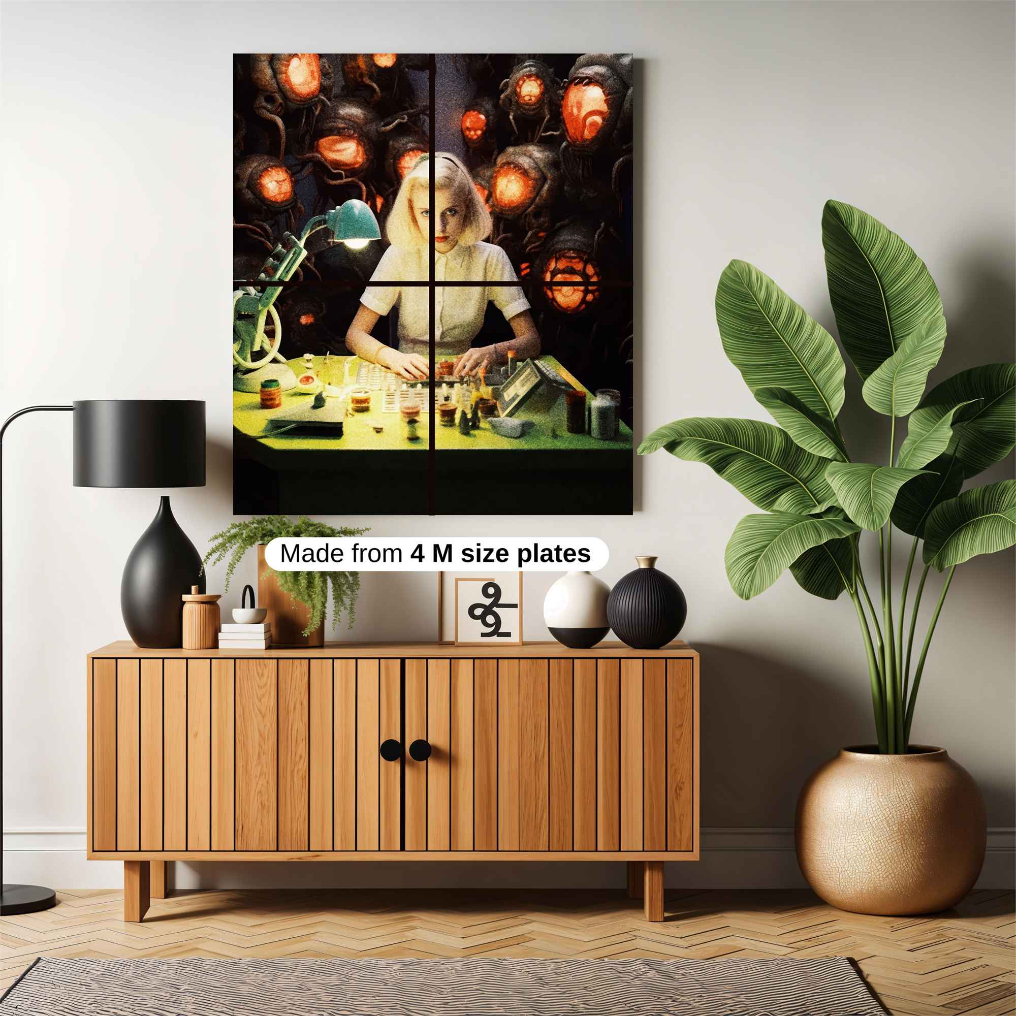 Scientist Enigma Safe Wall Magnetic / M