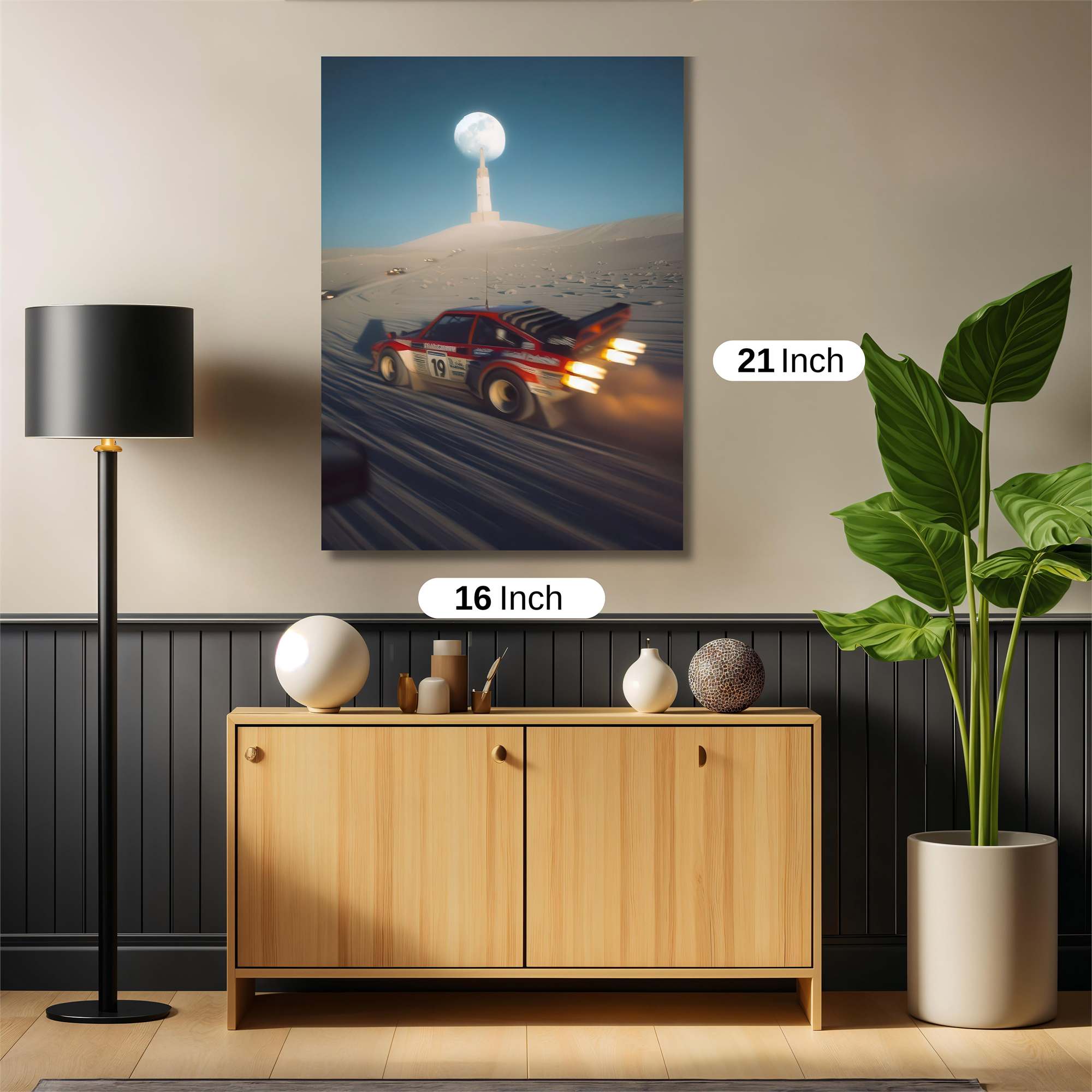 Rally Moonlit Safe Wall Magnetic / M