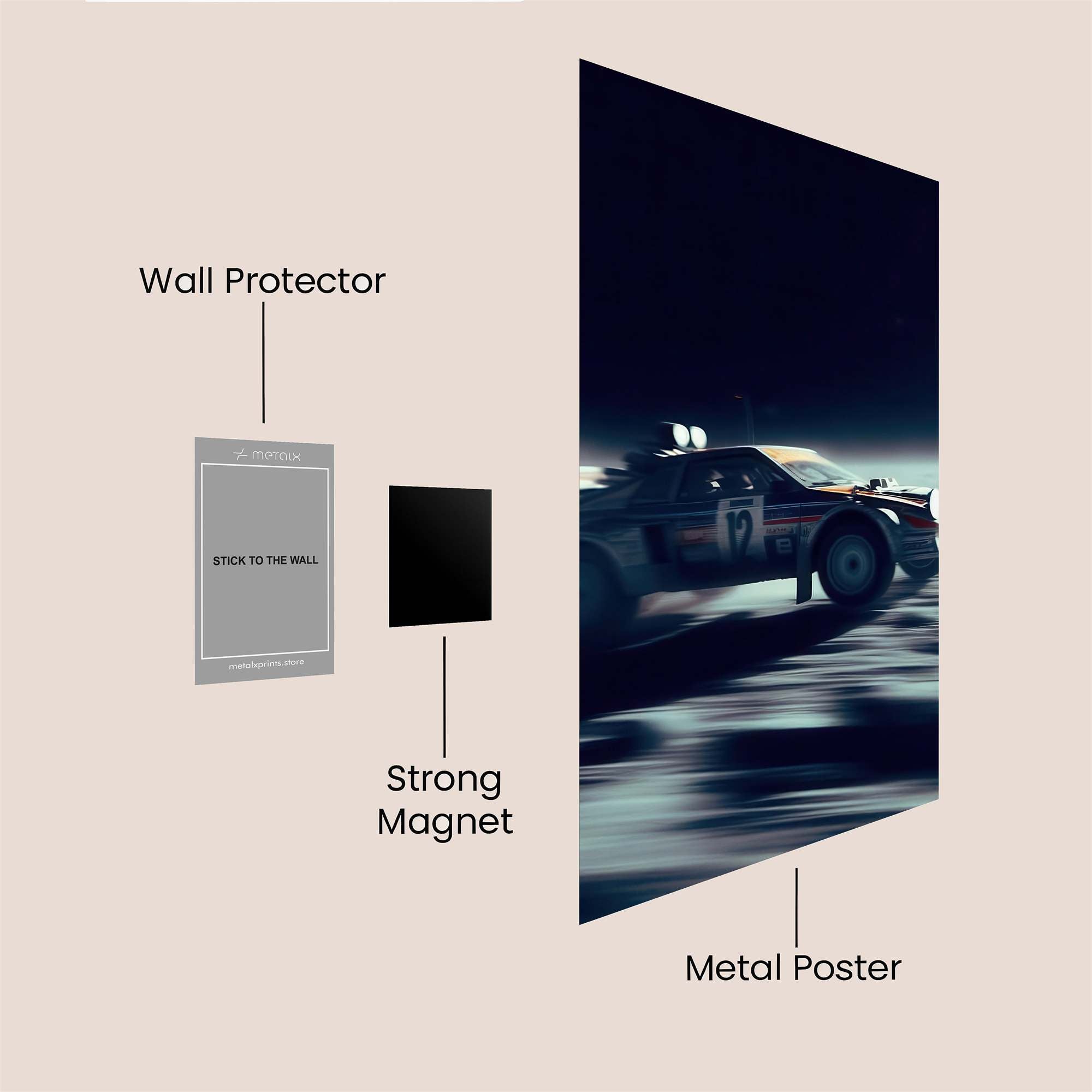Lancia Ethereal Safe Wall Magnetic / M