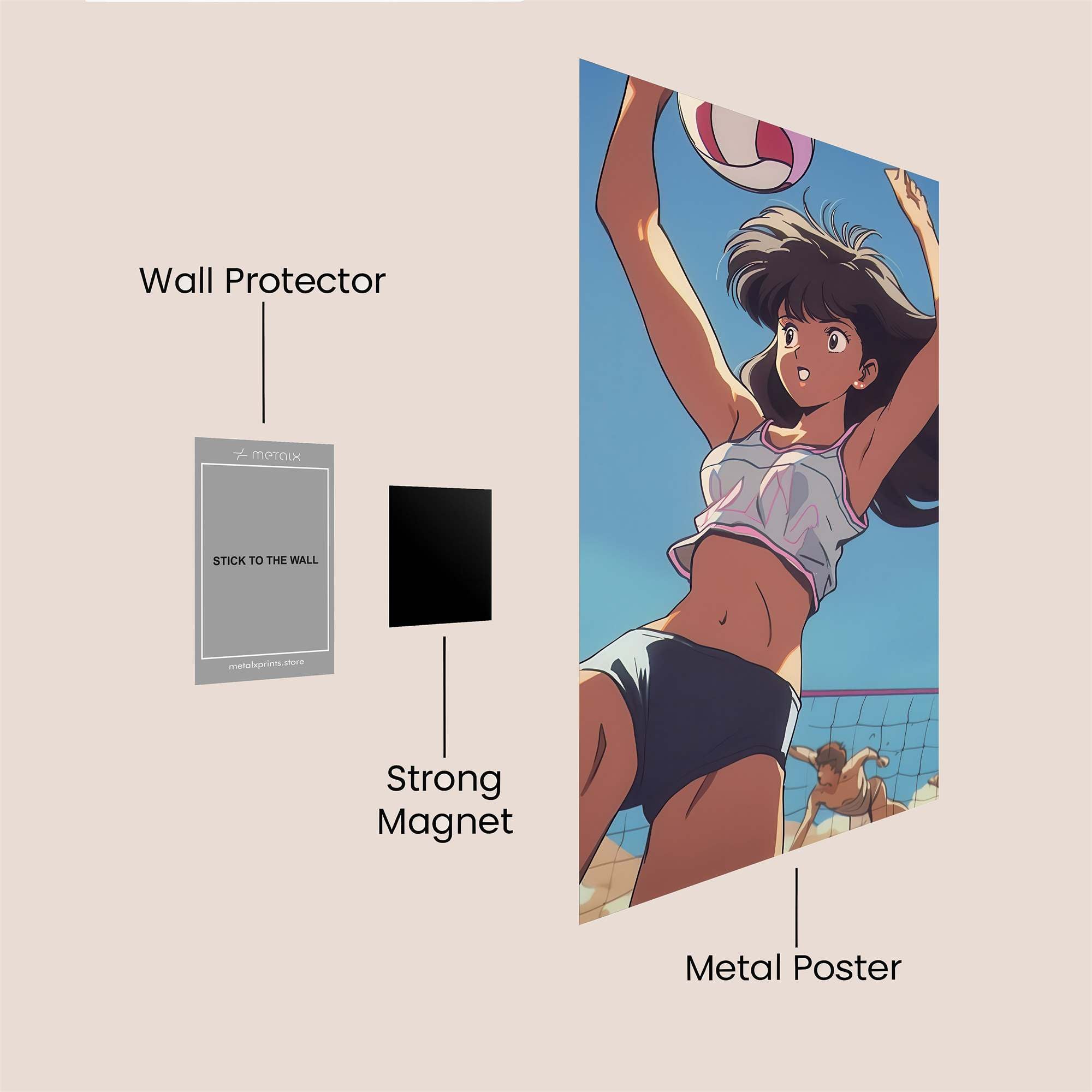 Mizuki Triumph Safe Wall Magnetic / M