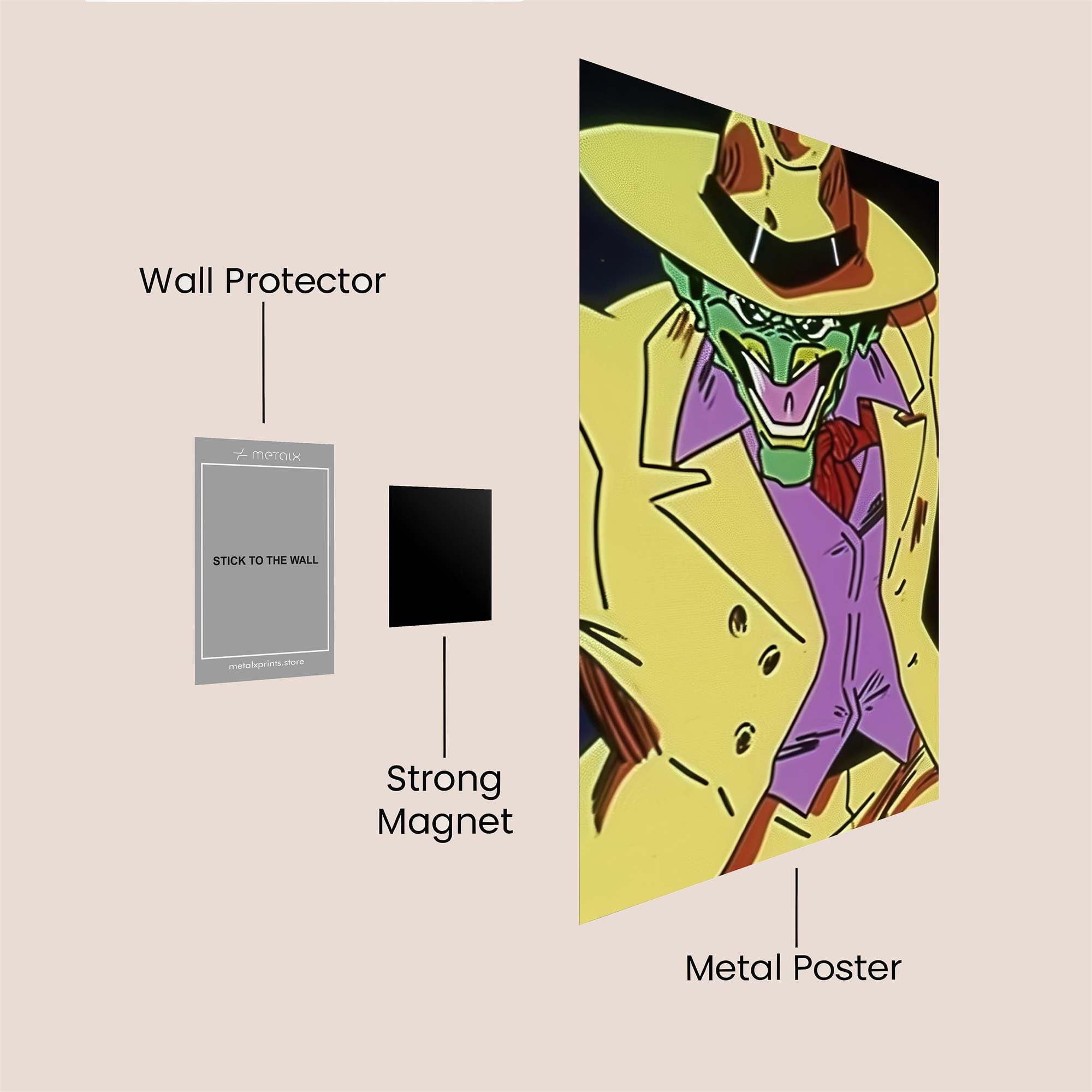 Joker Jaunt Safe Wall Magnetic / M