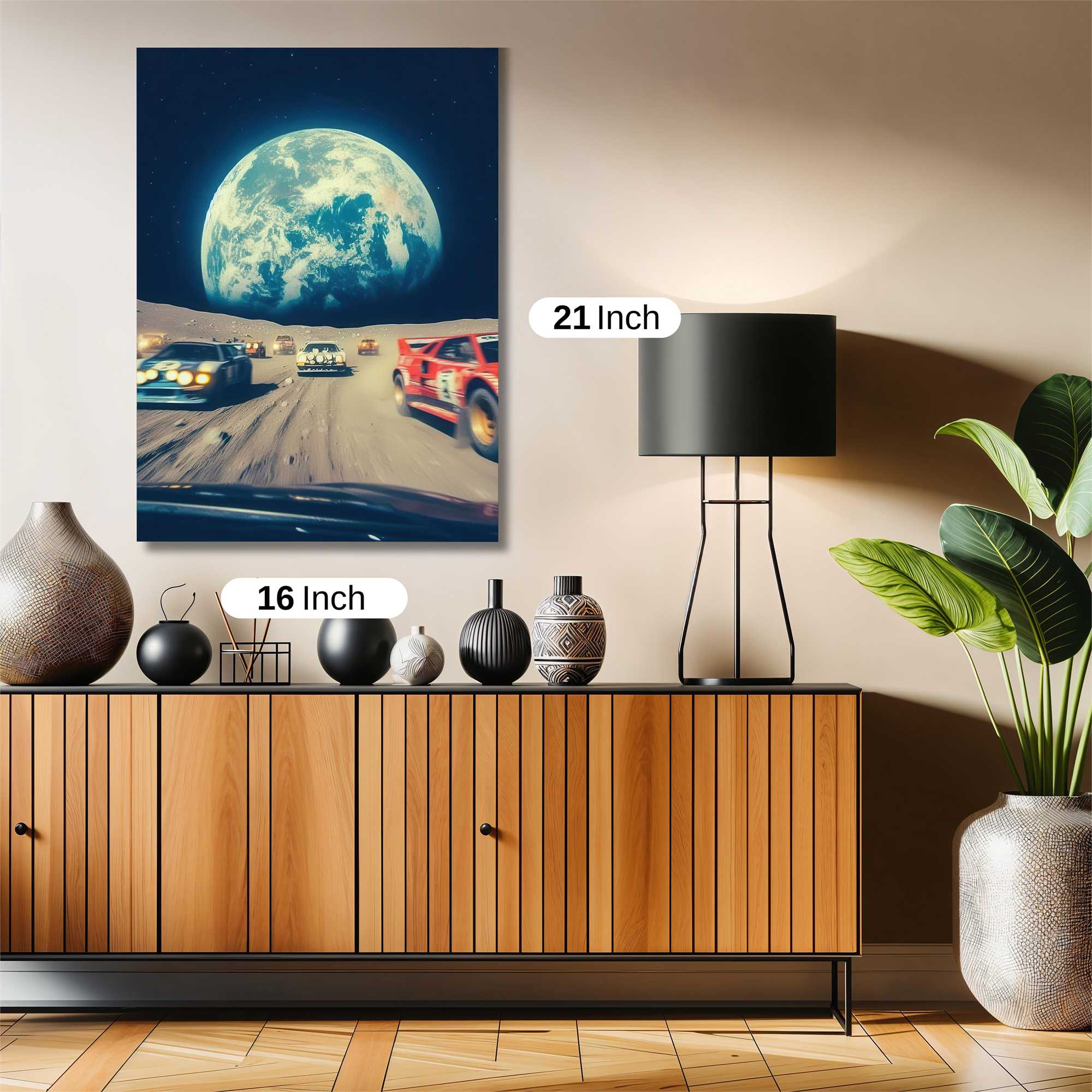 Lunar Rally Safe Wall Magnetic / M