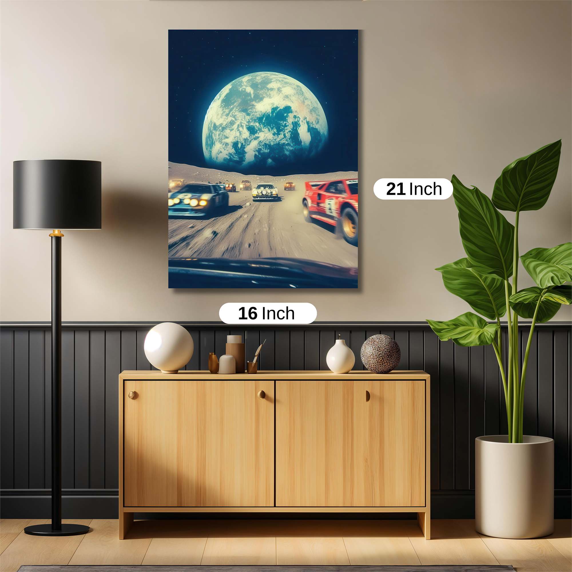 Lunar Rally Safe Wall Magnetic / M
