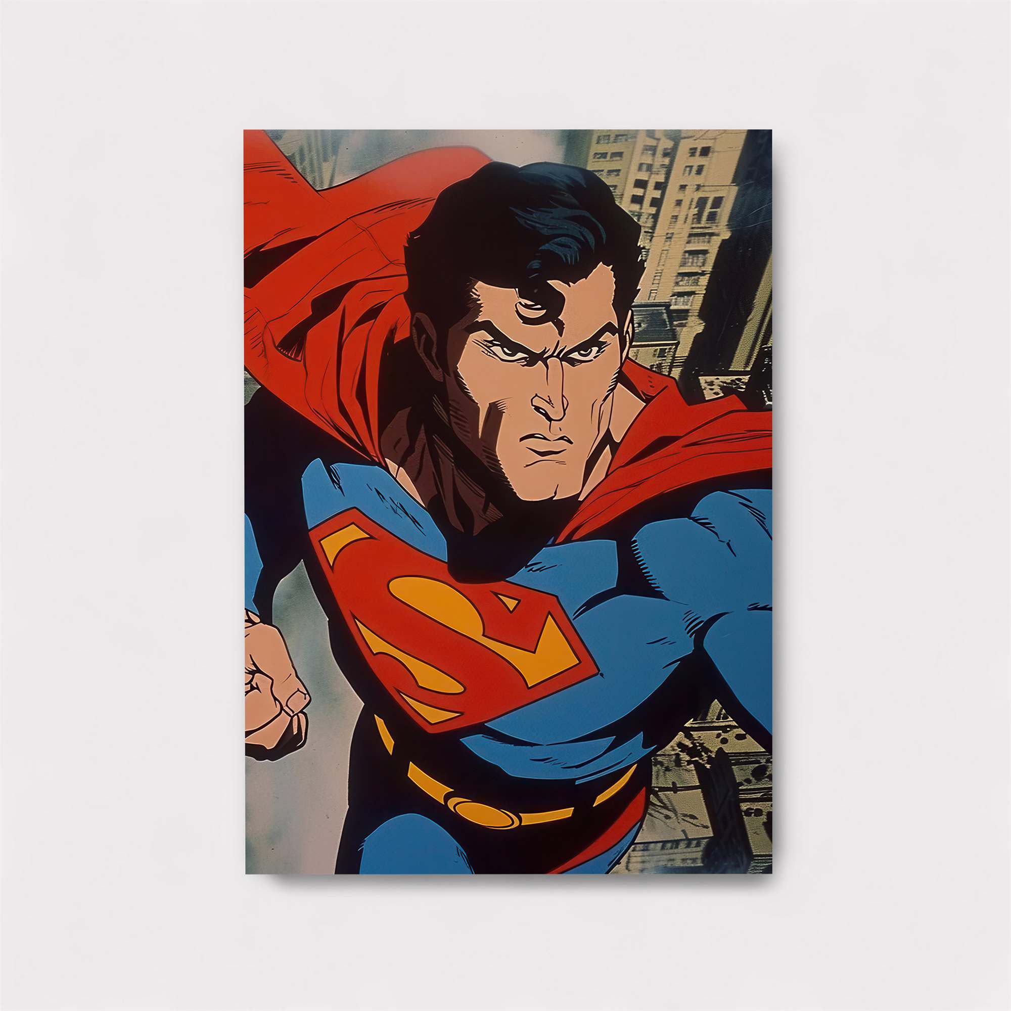 Superman Ascends Safe Wall Magnetic / M
