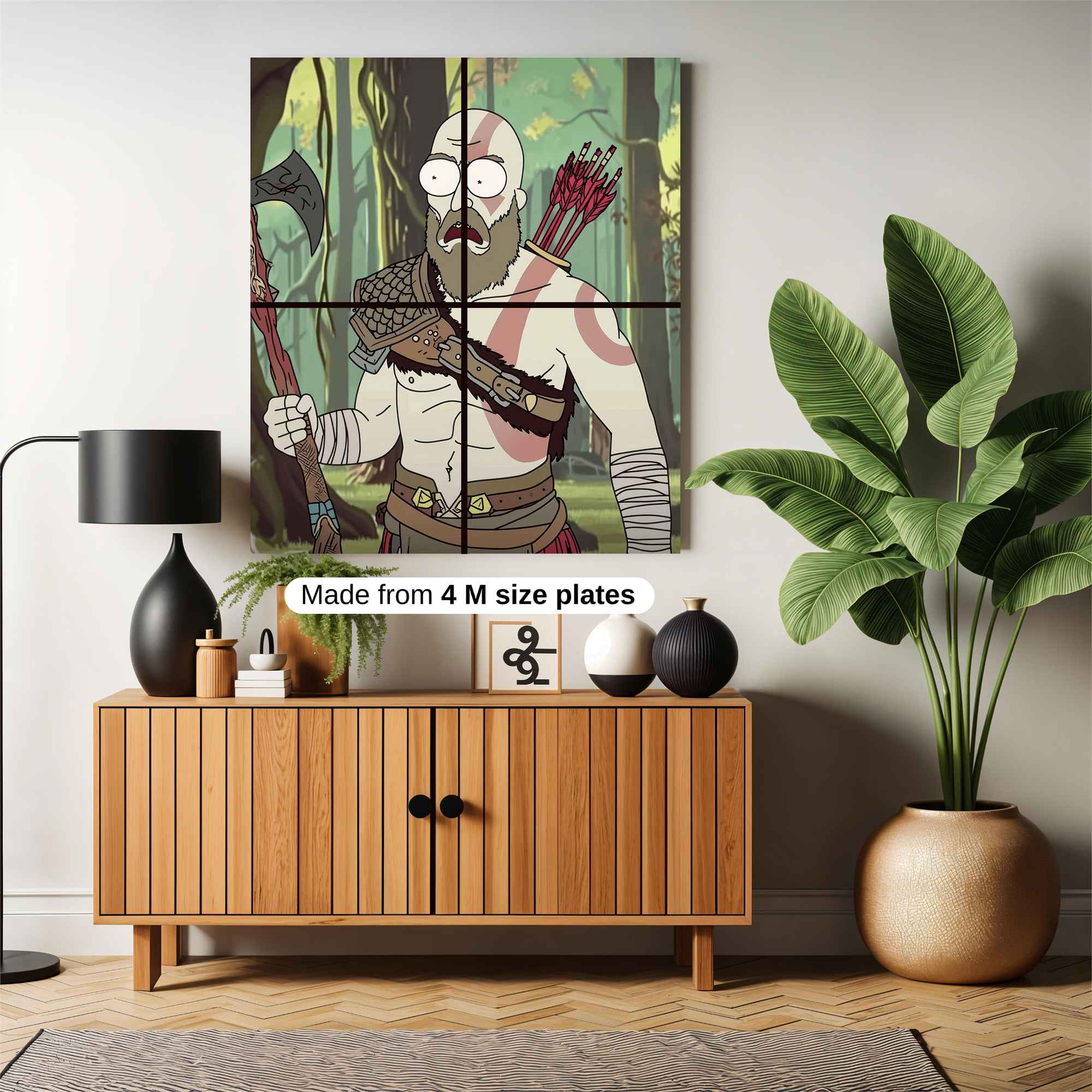 Kratos Surprised Safe Wall Magnetic / M
