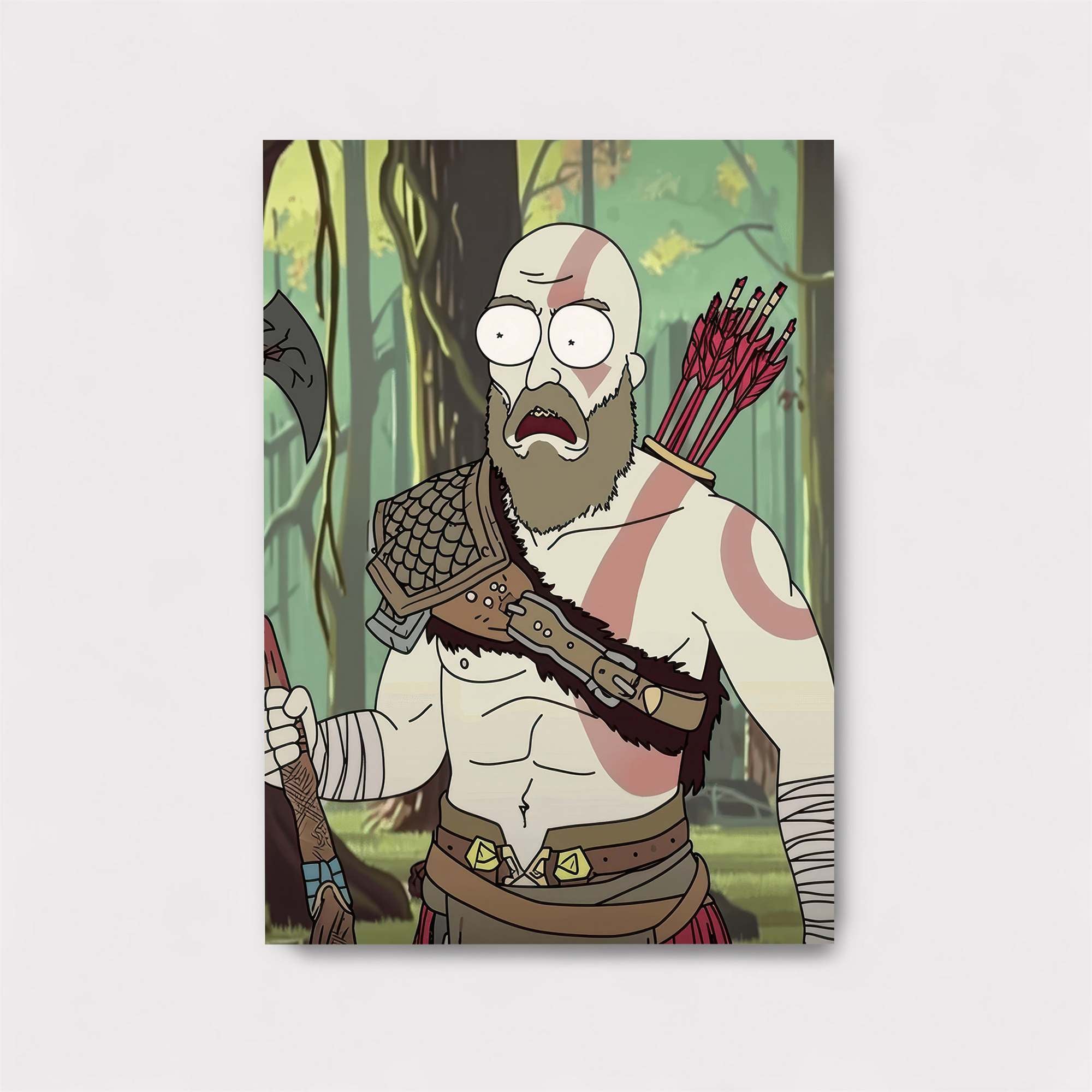 Kratos Surprised Safe Wall Magnetic / M