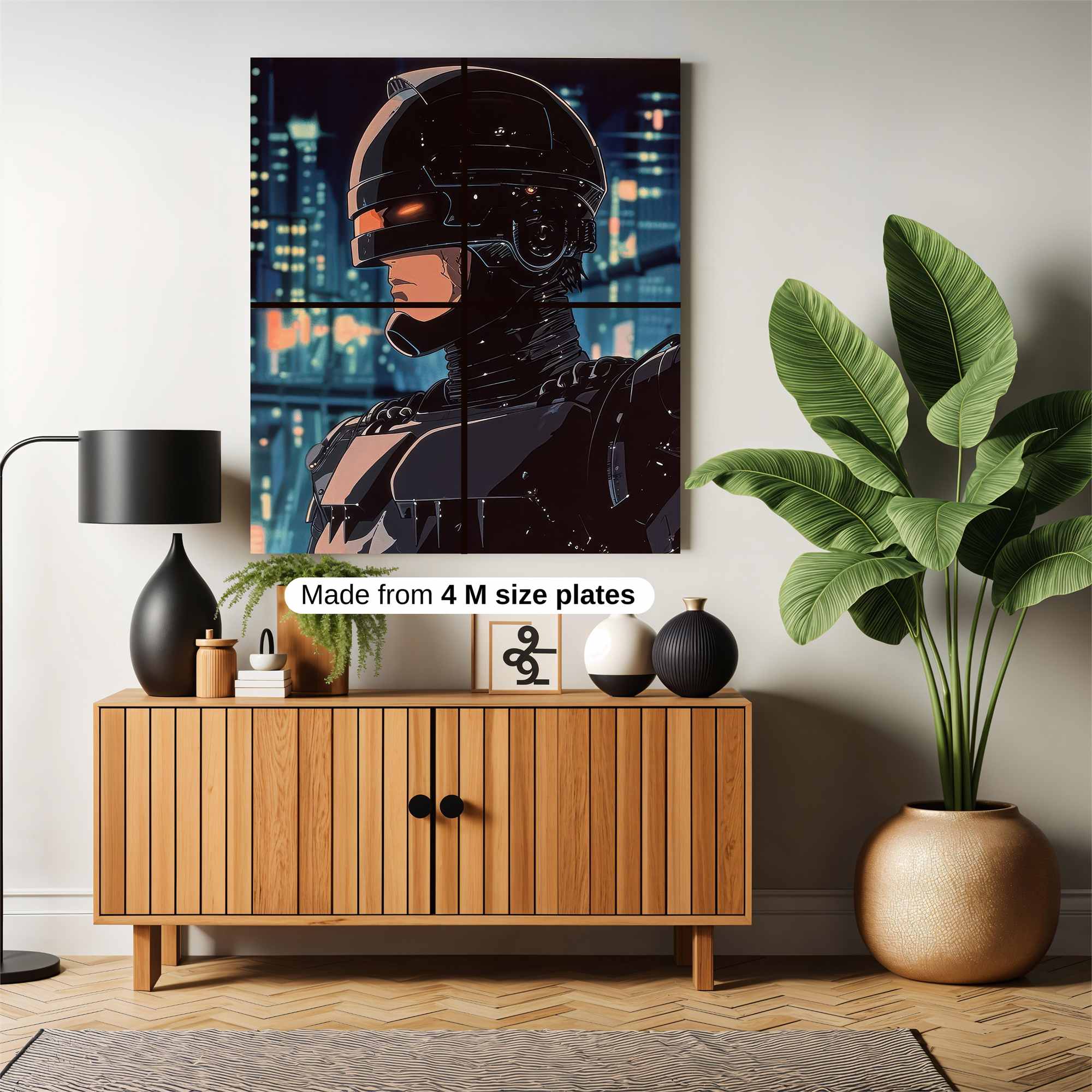 Robo Enigma Safe Wall Magnetic / M