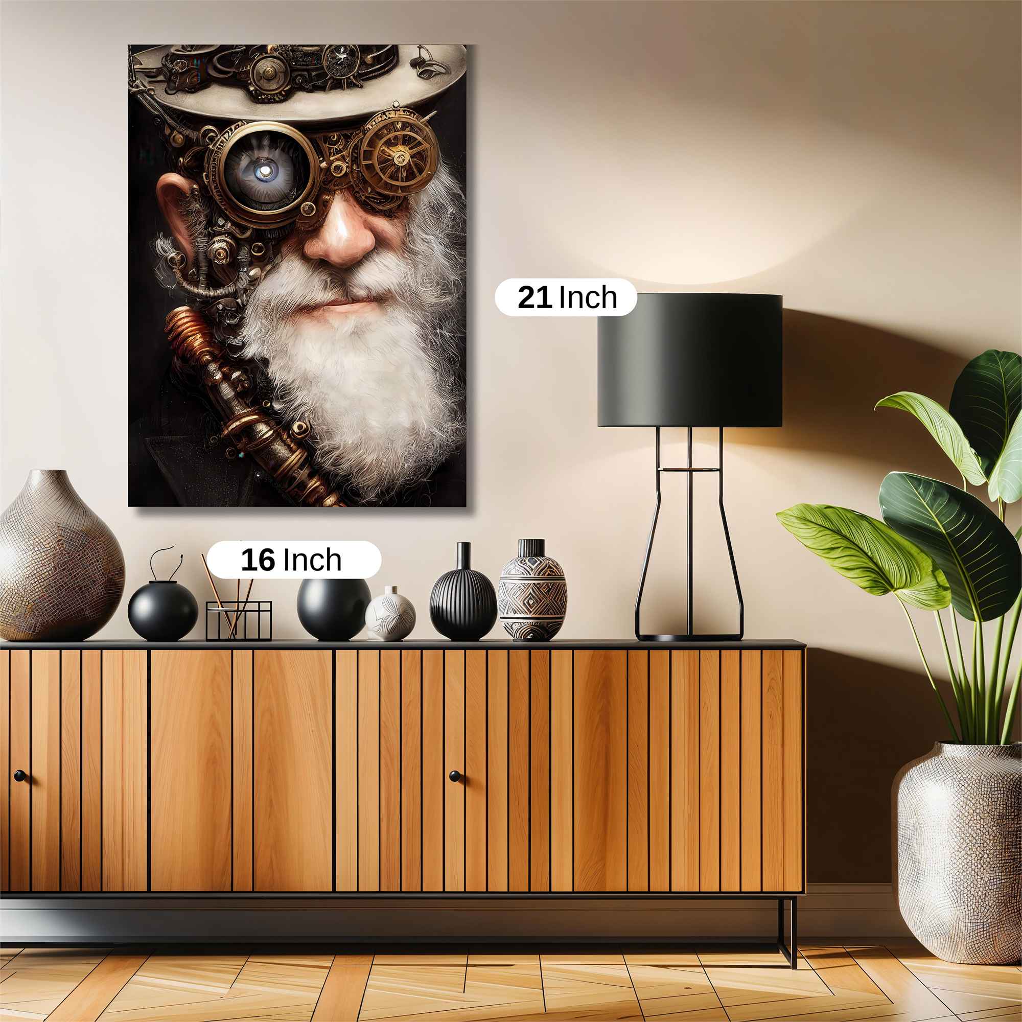 Steampunk Sage Safe Wall Magnetic / M