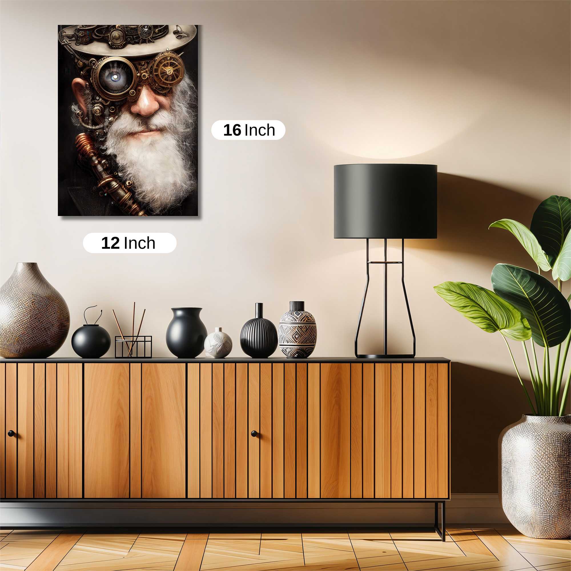 Steampunk Sage Safe Wall Magnetic / M