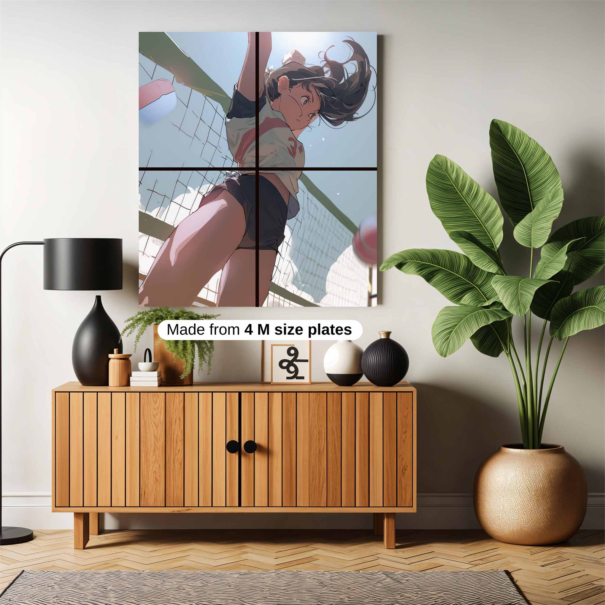 Volleyball Ecstasy Safe Wall Magnetic / M