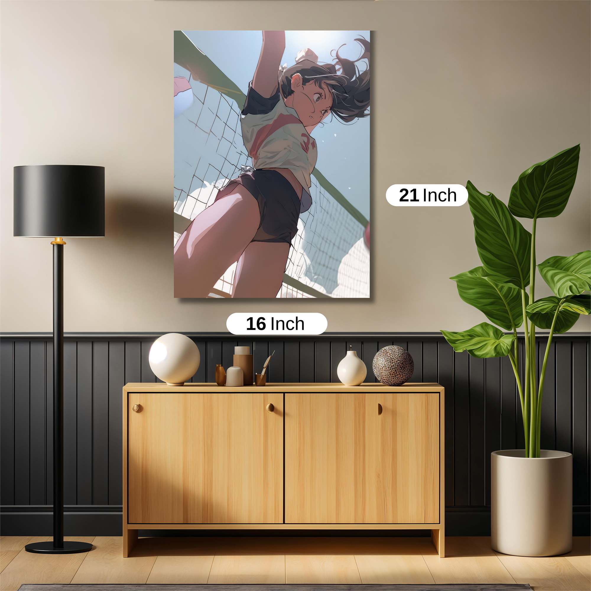 Volleyball Ecstasy Safe Wall Magnetic / M
